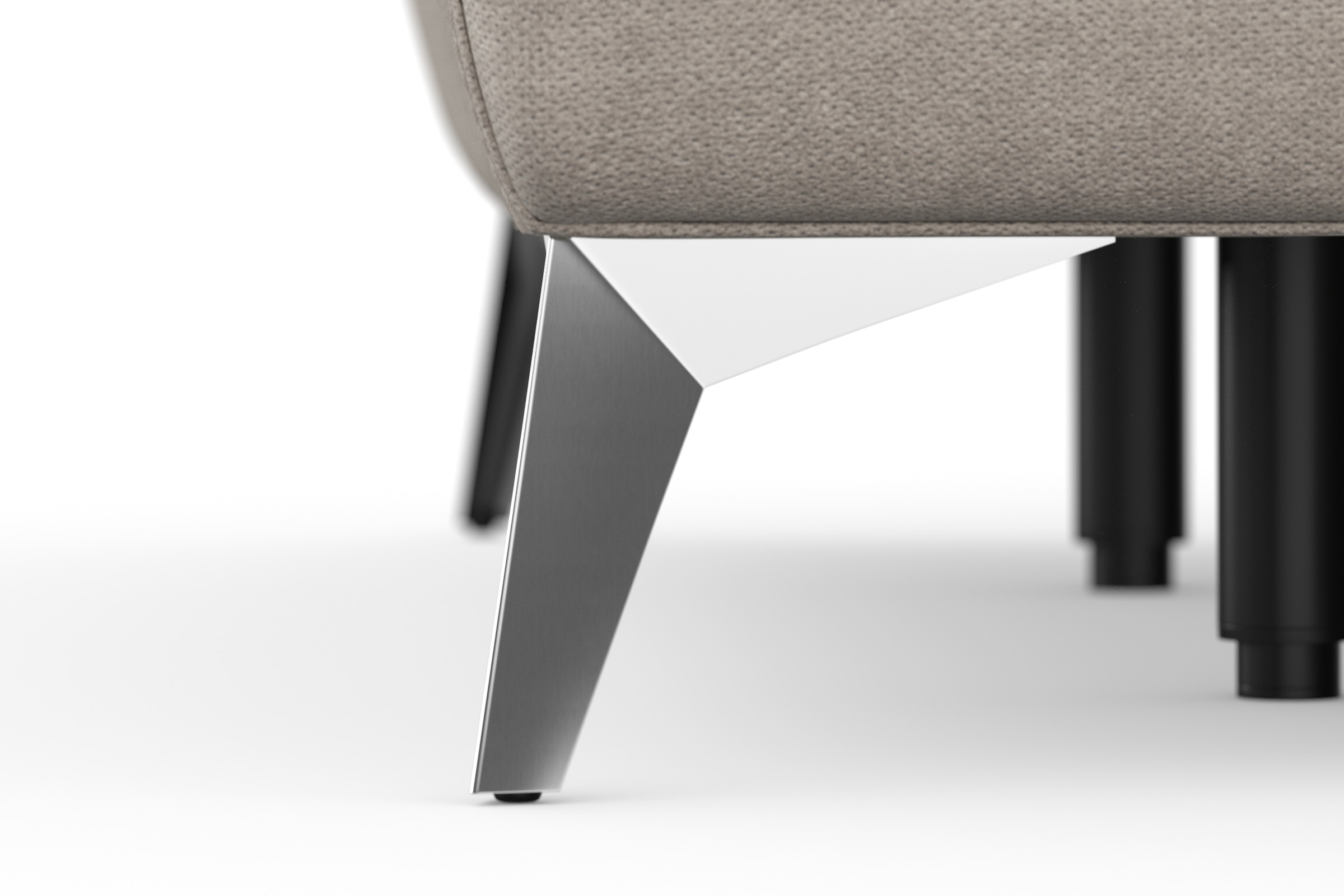 sit&more Canapé d'angle »Padua L-Form« inklusive Sitztiefenverstellung, Armteilfunktion und Federkern