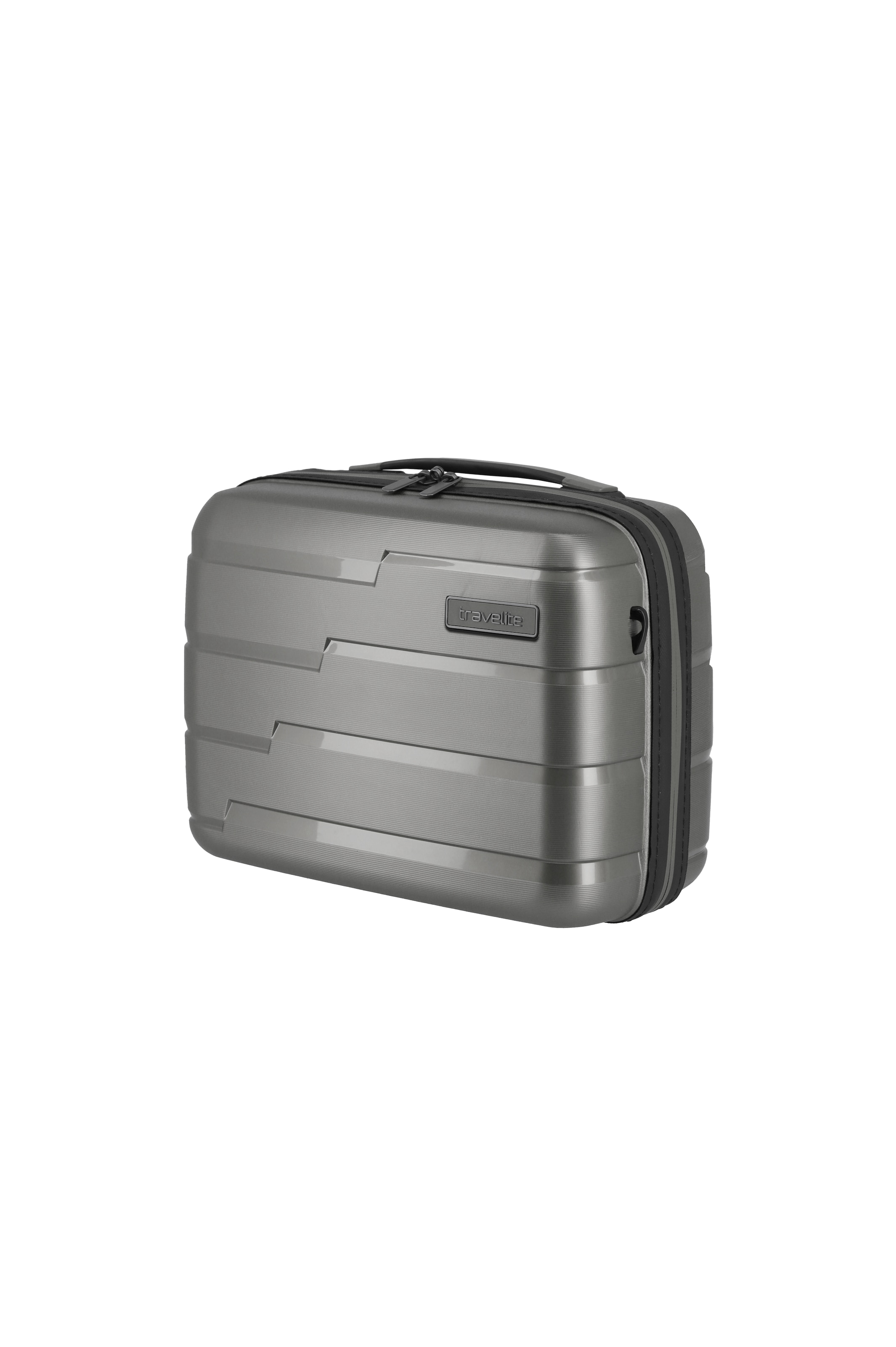 travelite Beautycase »AIR BASE Kosmetikkoffer Hartschale« mit TSA-Schloss und Aufsteckfunktion – robust und leicht