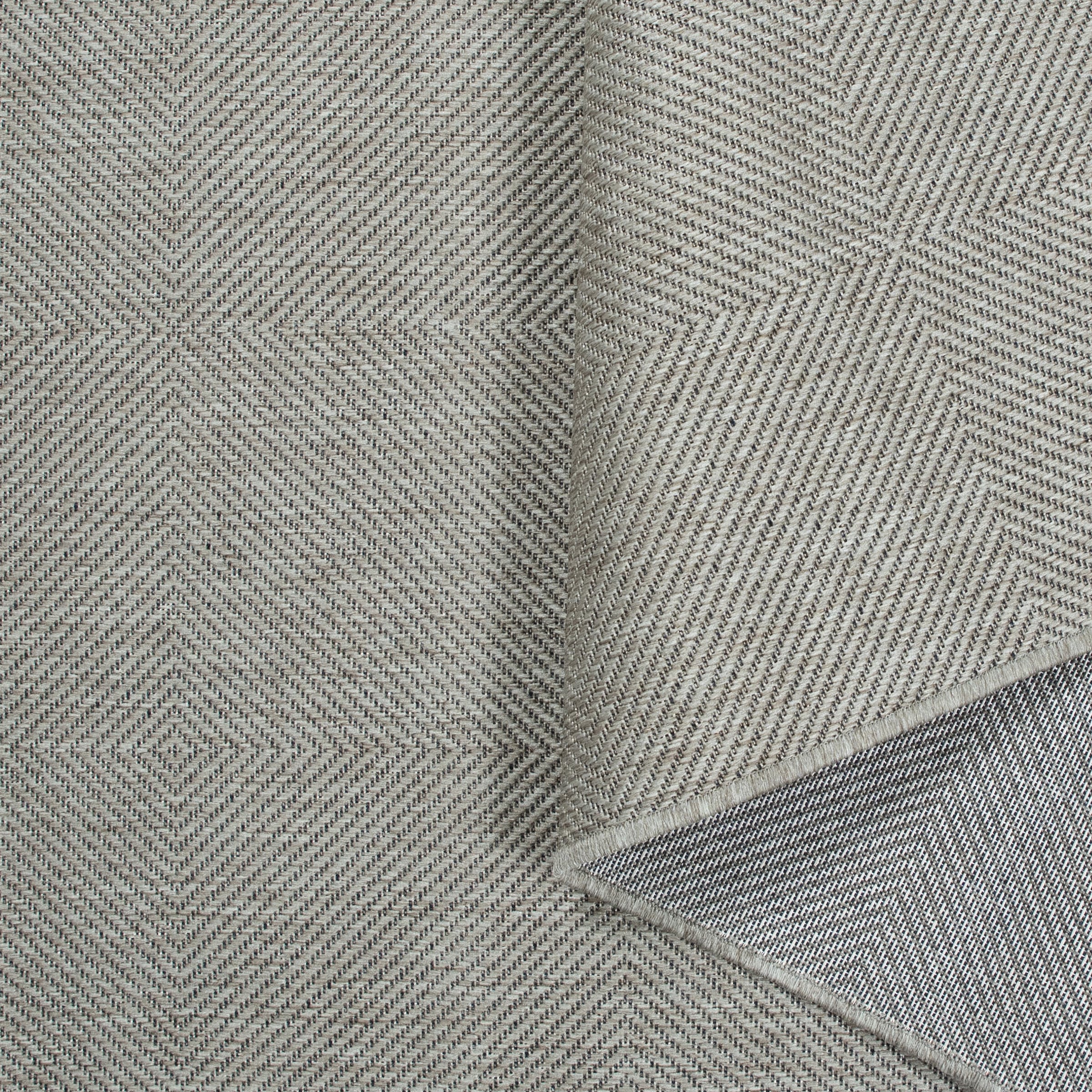 GOODproduct Tapis »Anna, auch als Läufer erhältlich« Rectangulaire 3 mm Höhe adapté intérieur et extérieur, aspect sisal, résistant aux intempéries et aux UV