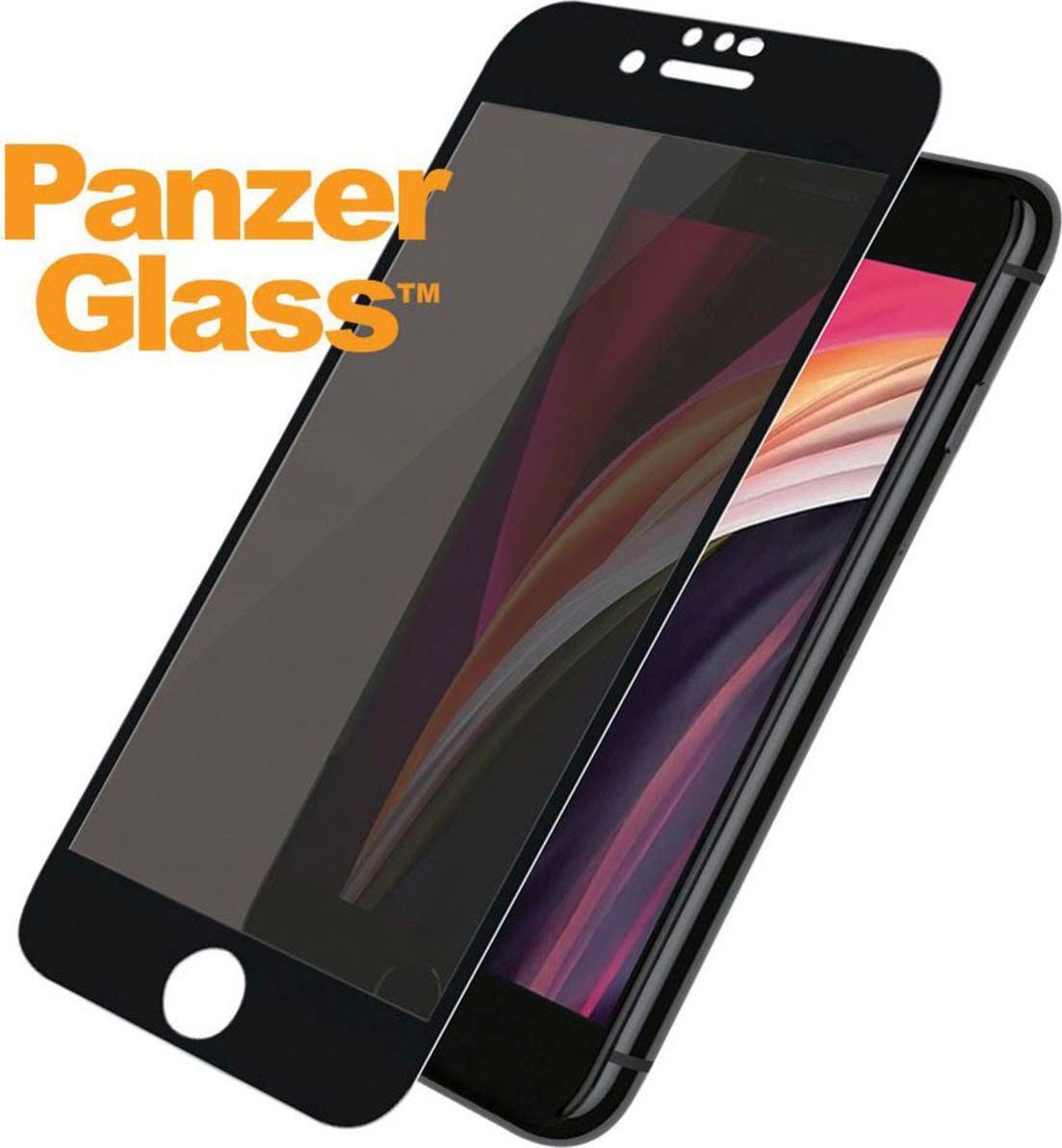 PanzerGlass Displayschutzglas »Privacy Case Friendly iPhone 6/7/8/SE (2020)« für Apple iPhone 6/6s/7/8/SE (2020)