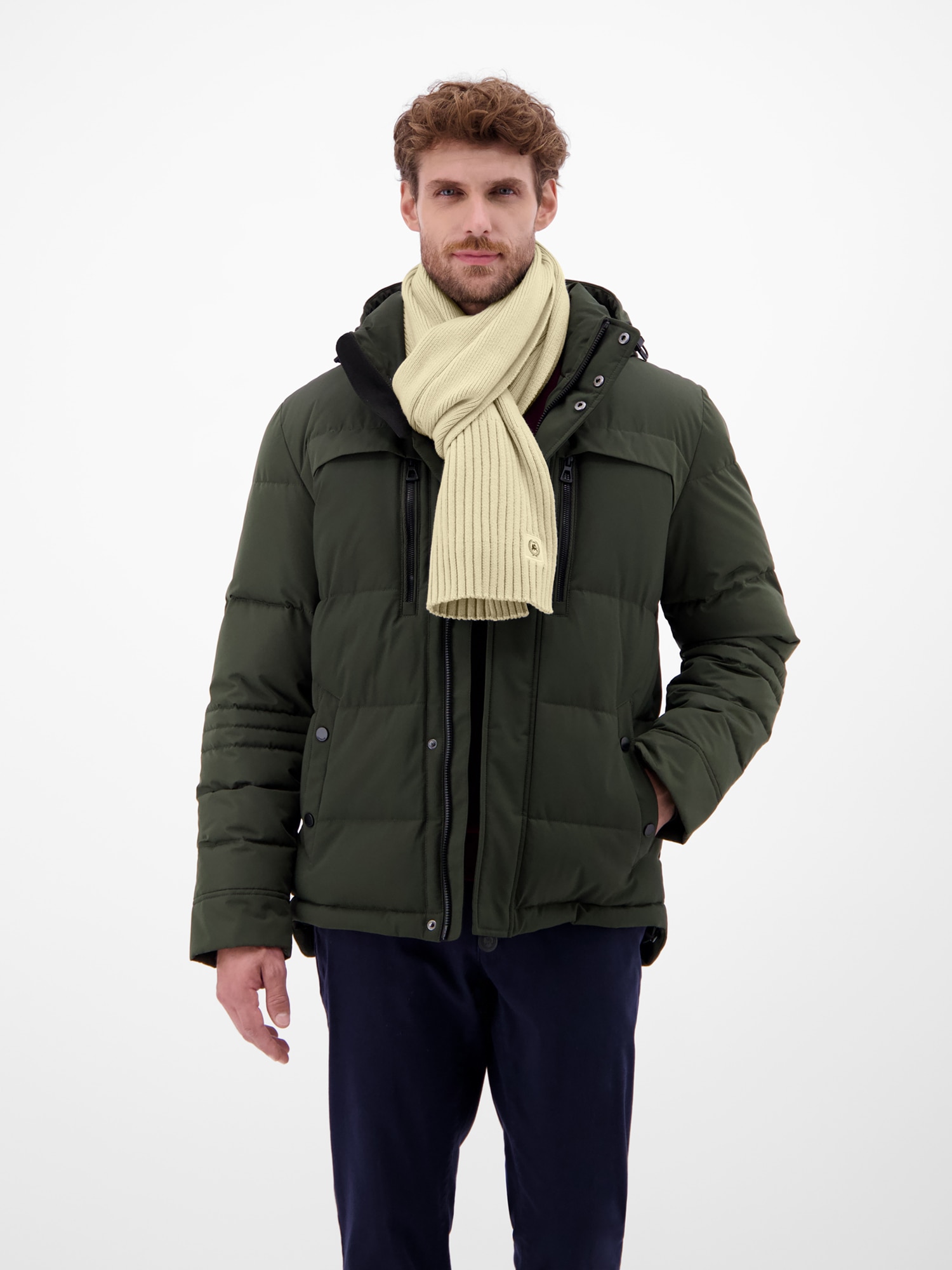 LERROS Écharpe tricotée »Weicher Herren Strickschal«