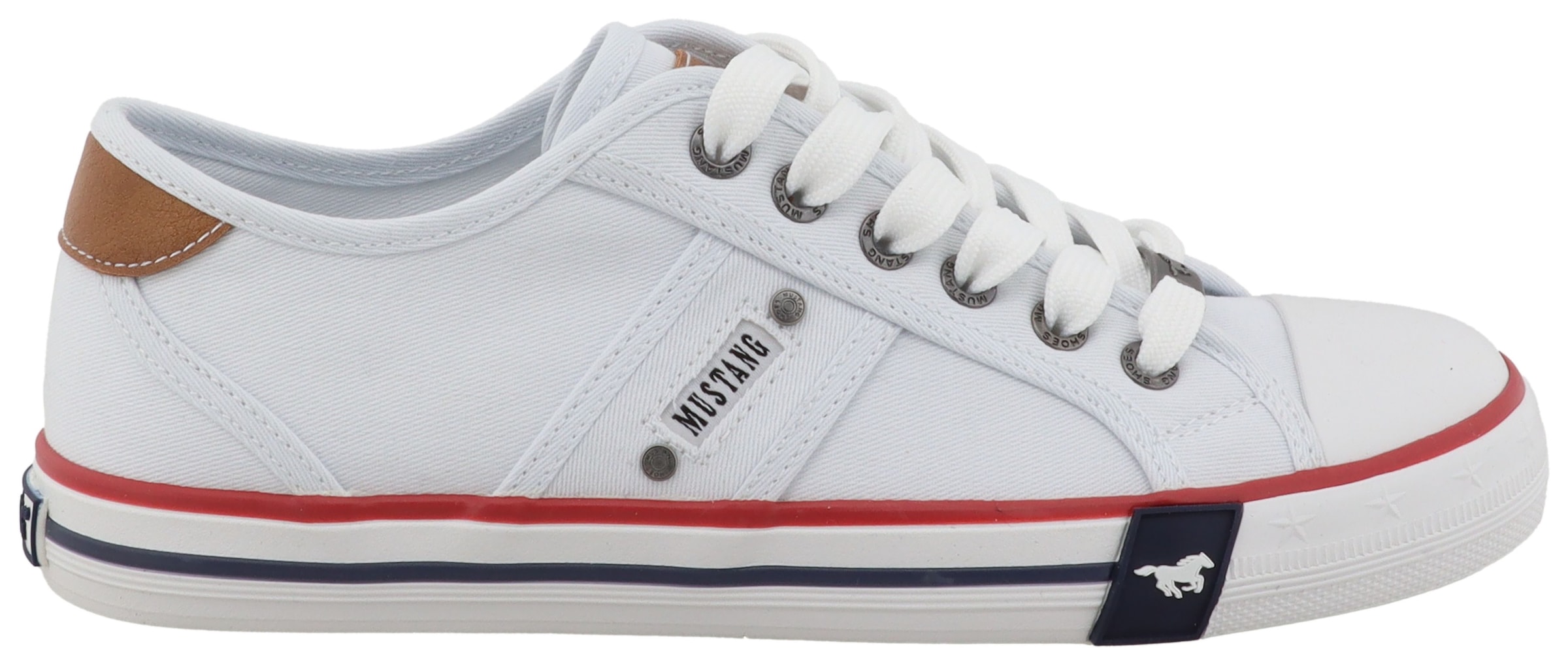Mustang Shoes Sneakers »Winona«  chaussure décontractée, derby, chaussure à lacets avec logo latéral