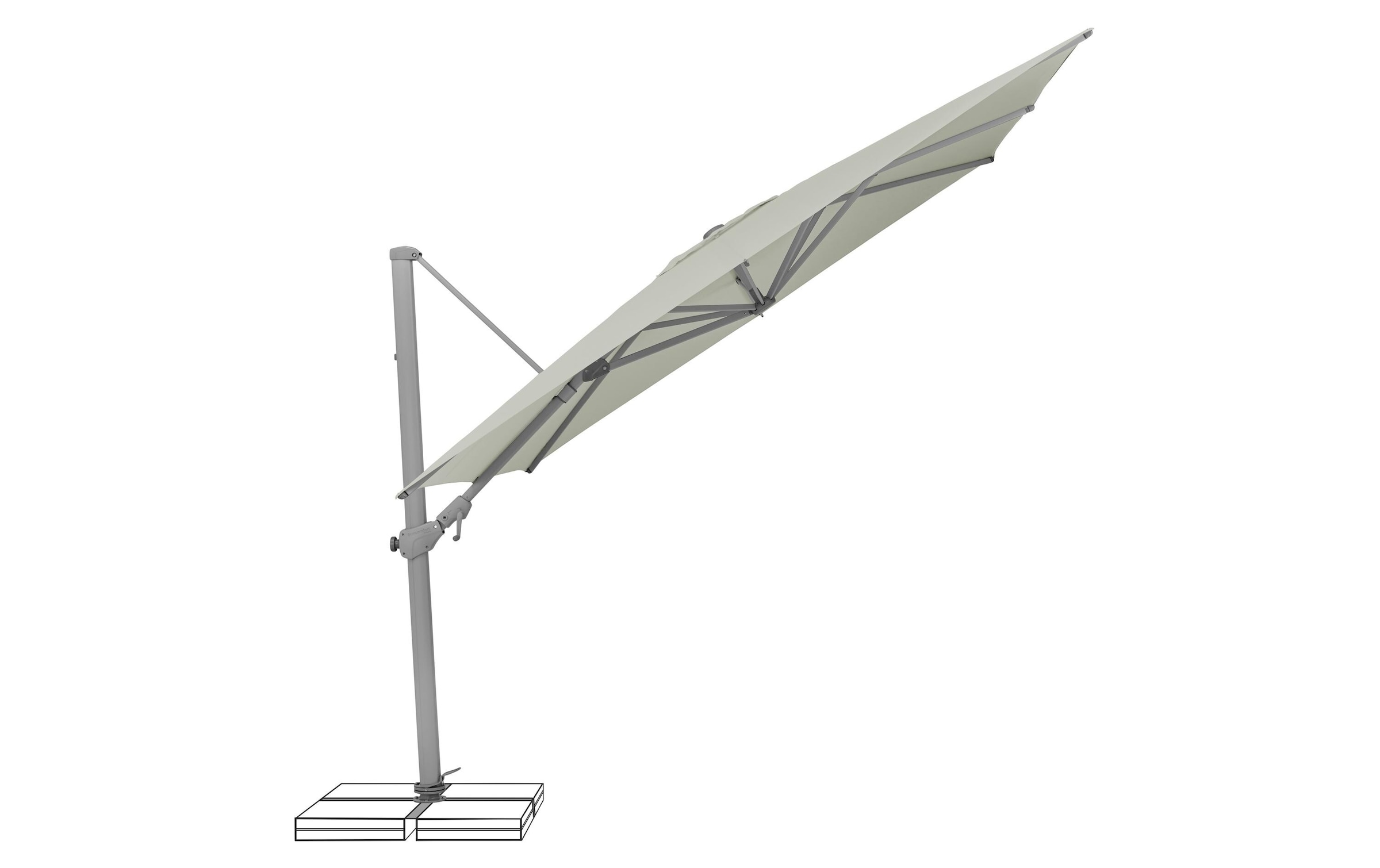   Sonnenschirm »Suncomfort by Glatz Varioflex, 300 x 300 cm«