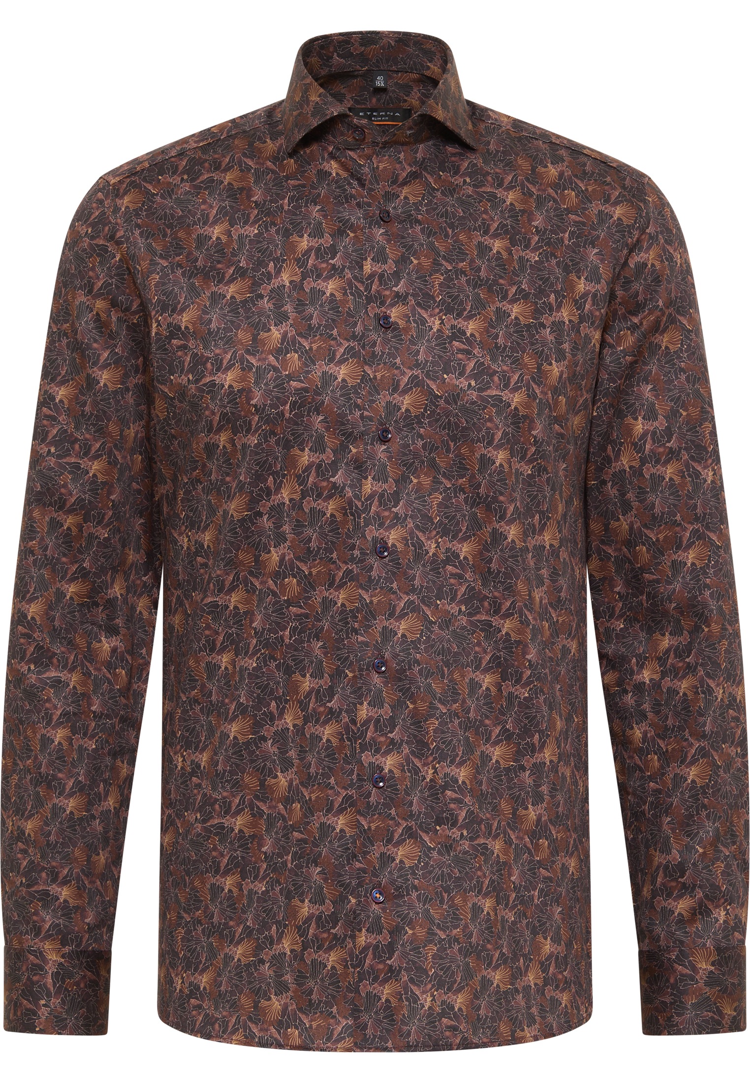 Eterna Langarmhemd »SLIM FIT« NON IRON (bügelfrei)