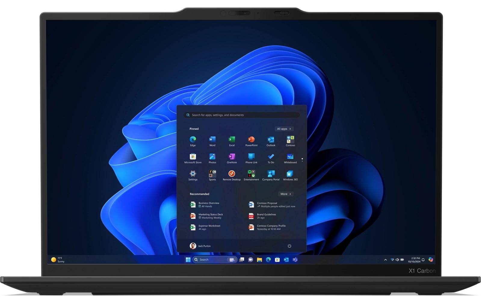 Lenovo Ordinateur portable »X1 Carbon Gen. 13 Aura Edition (Intel)« / 14 ″ Intel Core Ultra 7