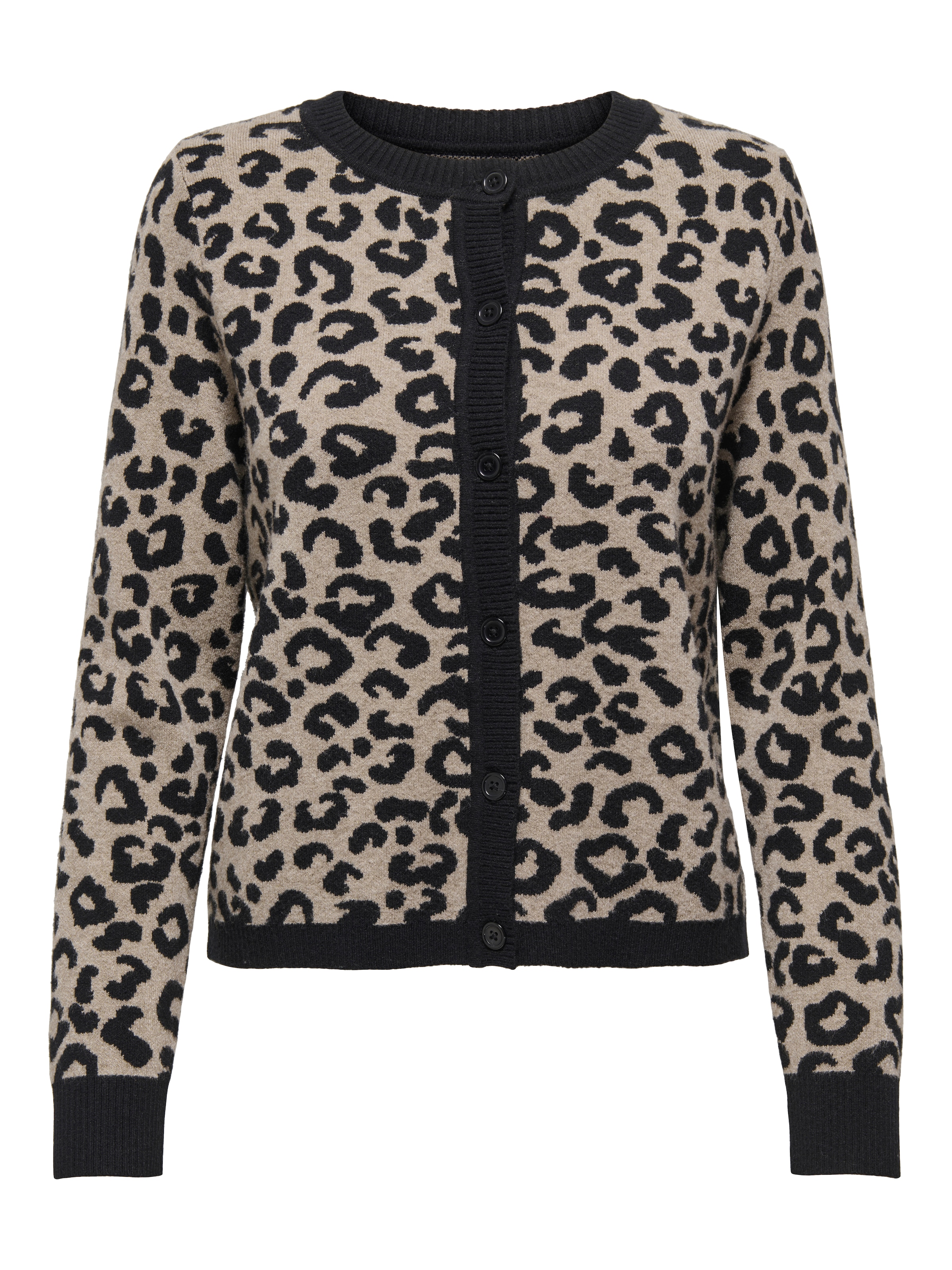 ONLY Veste en tricot »ONLANNY LS O-NECK LEO CARDIGAN EX KNT«