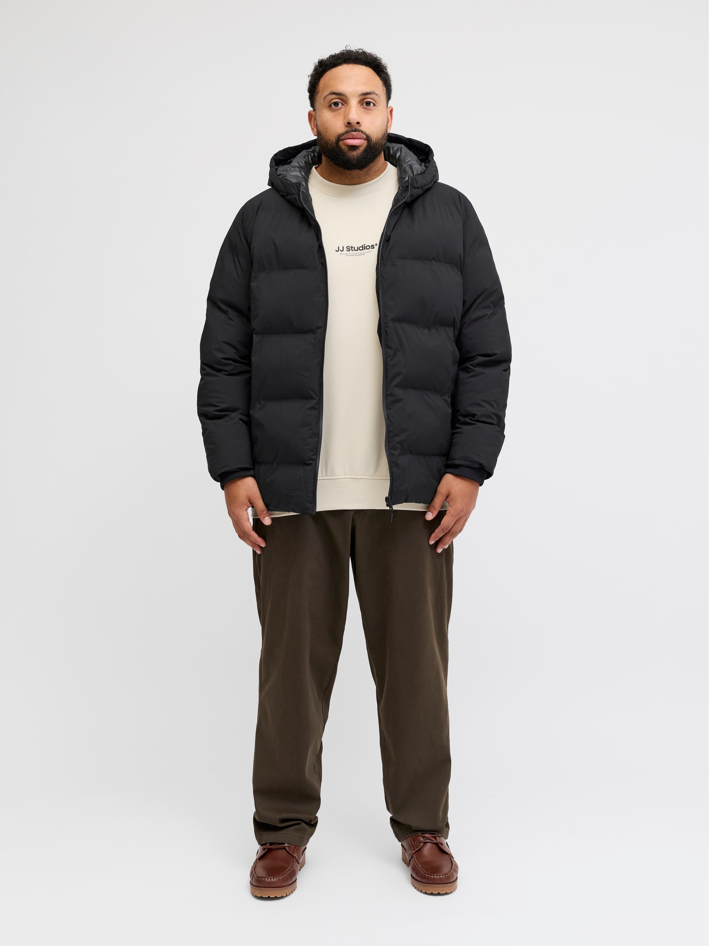 Jack & Jones PlusSize Veste matelassée »JJKAITO PUFFER JACKET PLS« mit Kapuze