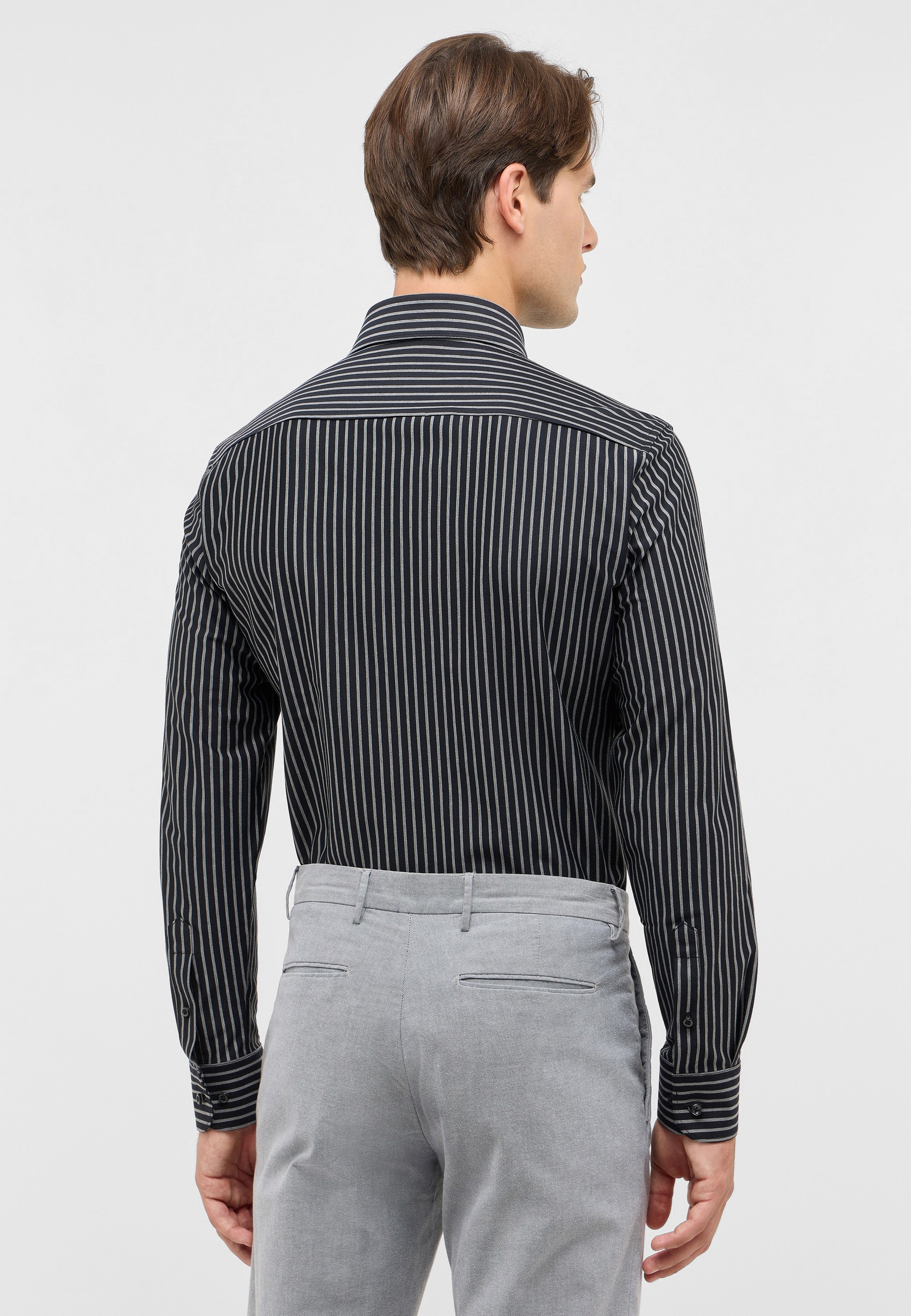 Eterna Langarmhemd »SLIM FIT« NON IRON (bügelfrei)