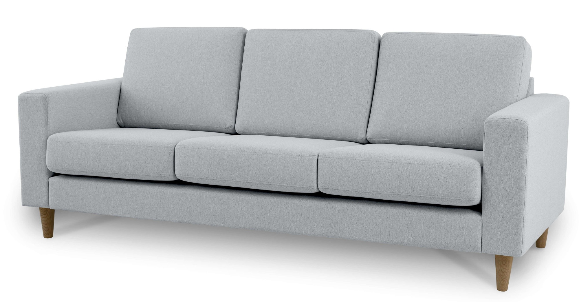 GOODproduct 3-places »Tvinno« im skandinavischen Stil, mit Massivholzfüssen, Breite 217 cm