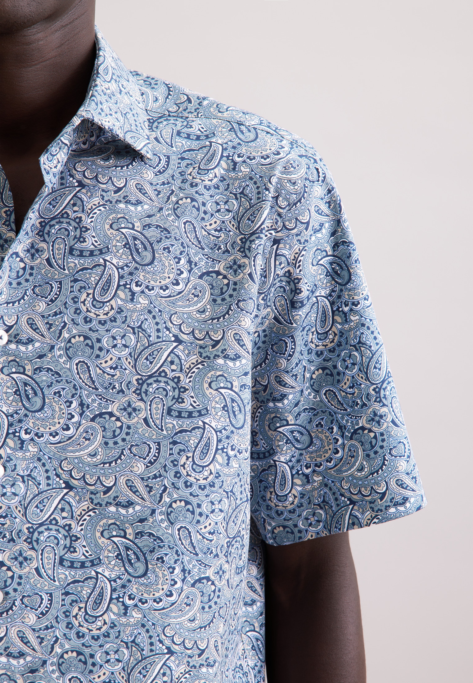 seidensticker Businesshemd »Regular« Regular 1/2 Kentkragen Druck