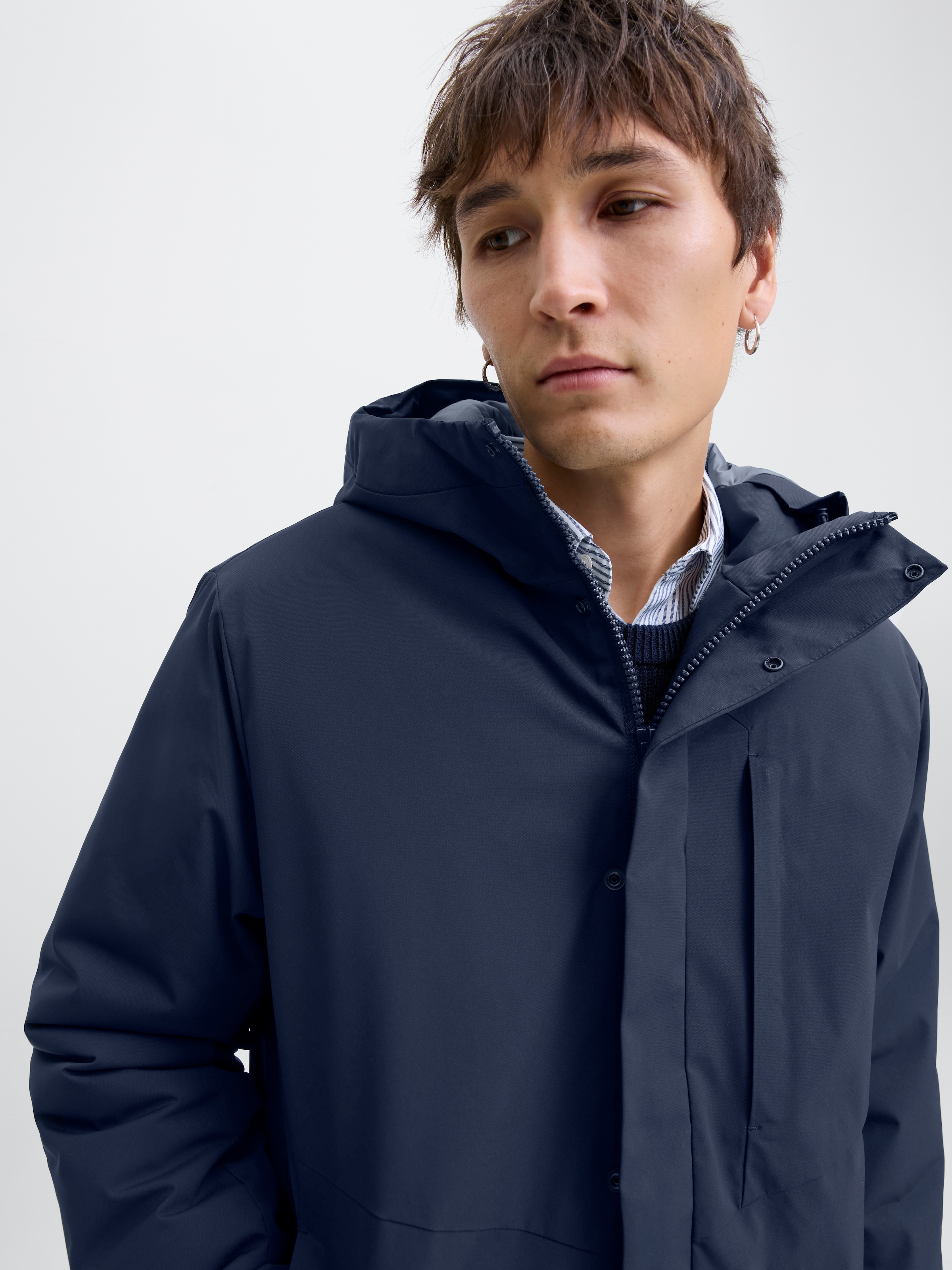 Jack & Jones Outdoorjacke »JJEKEEN JACKET AW25 SN« mit Kapuze