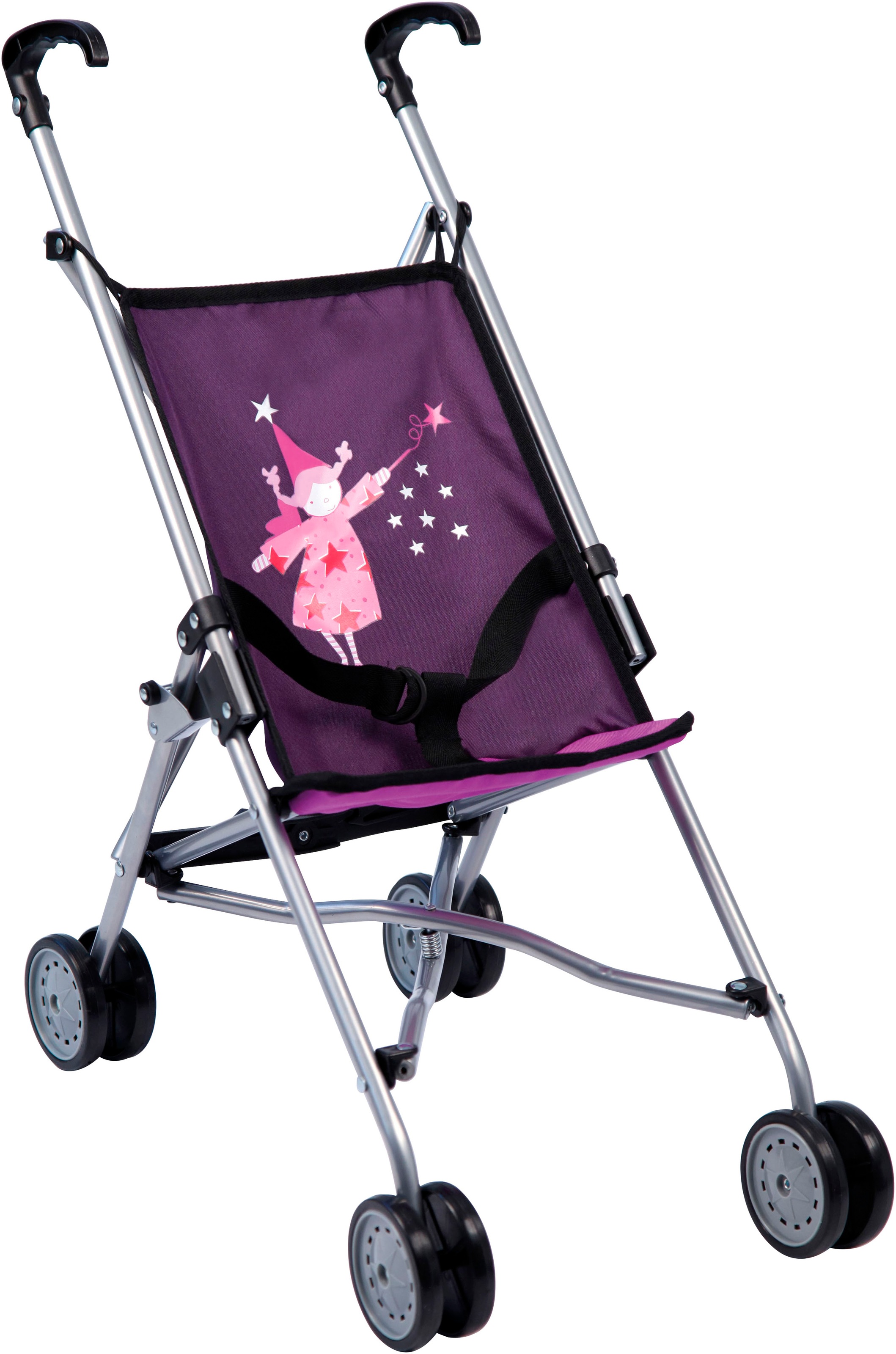 Bayer Poussette de poupée »lila mit Fee«