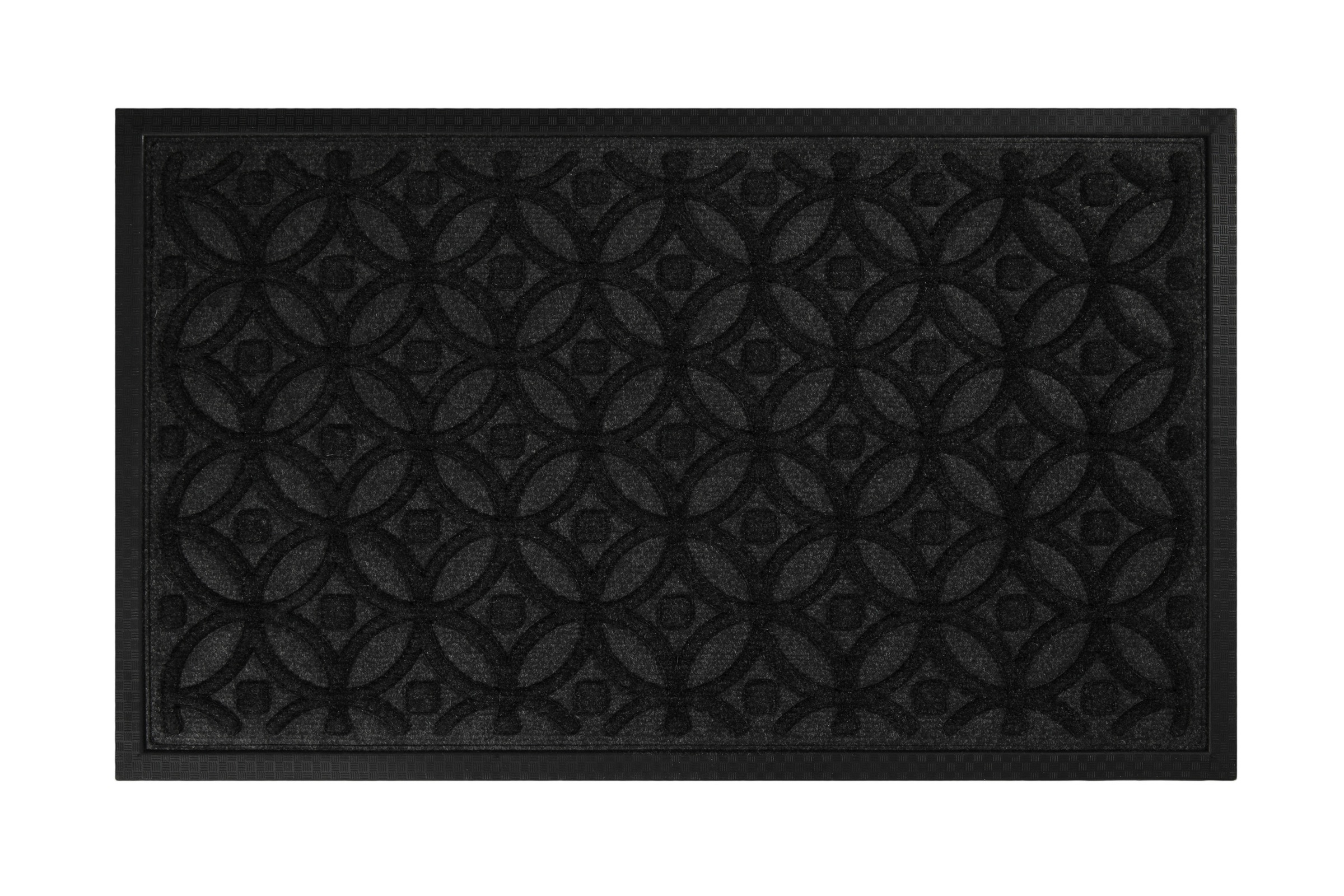 Wecon home Tapis de sol »Midnight Mosaic« Rectangulaire 4 mm Höhe pflegeleicht, rutschfest, Ornamente, Innen & Aussen, Schmutzfangmatte