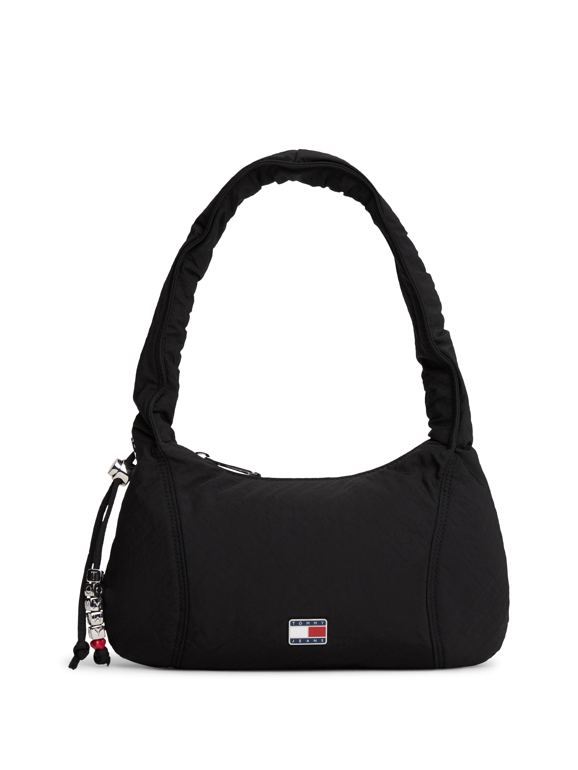 Tommy Jeans Sac à bandoulière »TJW CASUAL SHOULDER BAG« sac à main femme, minibag, avec perles décoratives et éléments bijoux