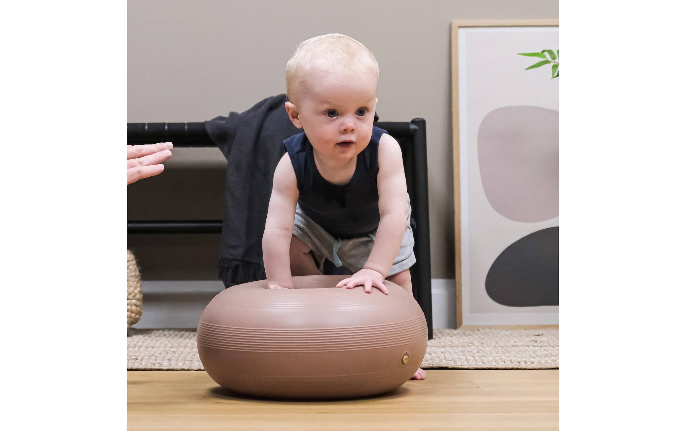   Gymnastikball »bObles Donut S Nutmeg«