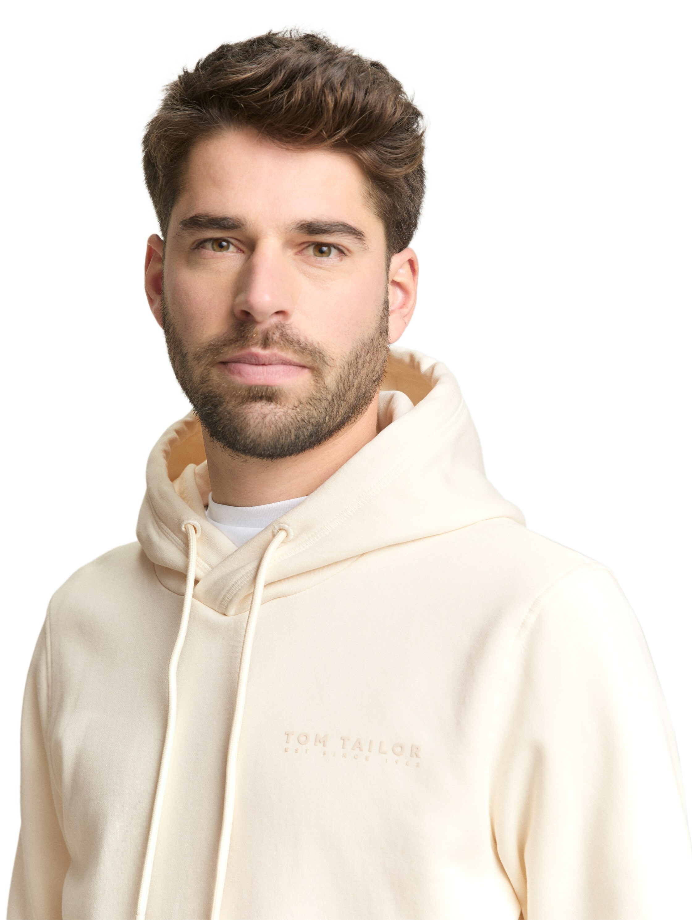 TOM TAILOR Hoodie , mit Logo Stickerei
