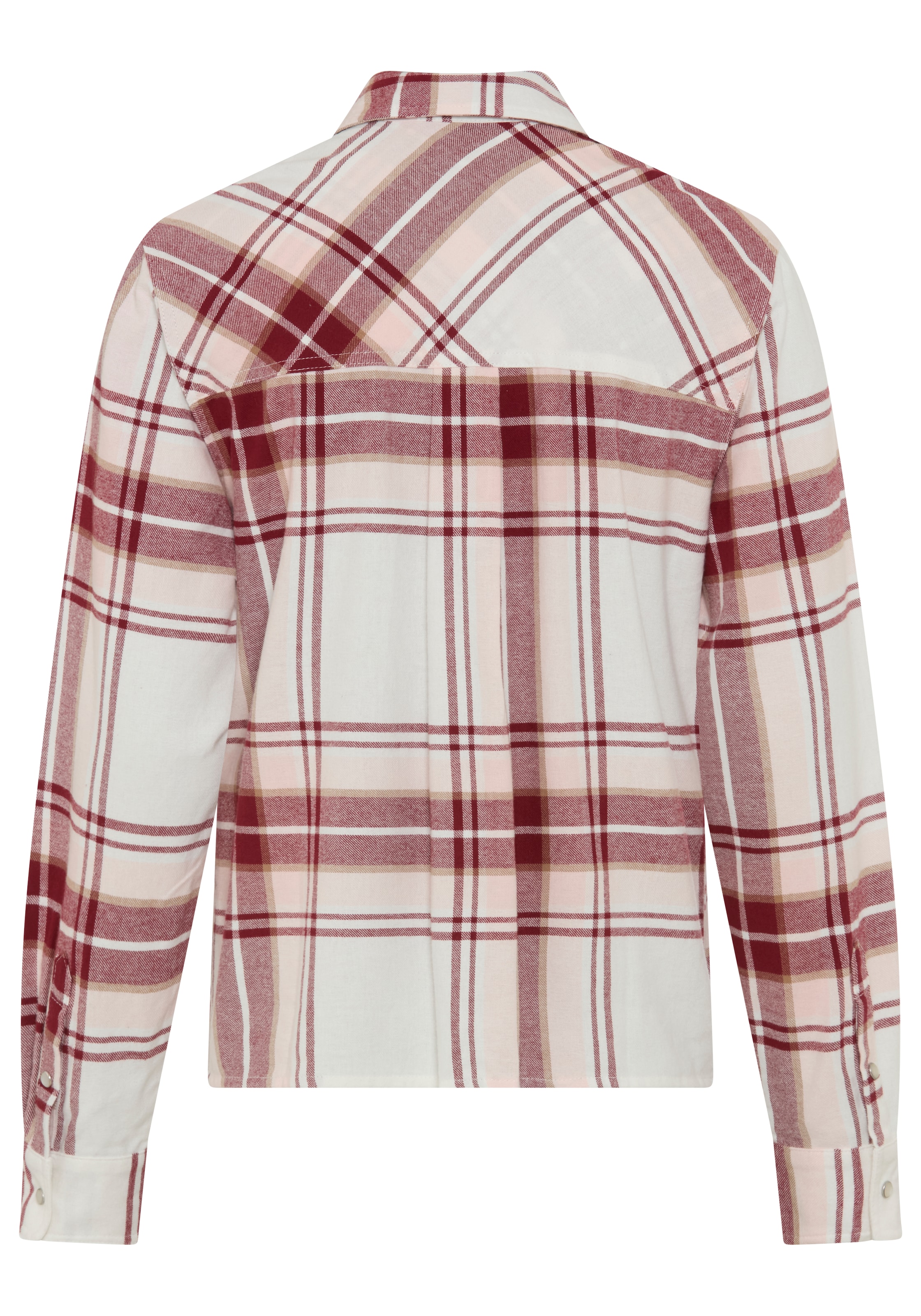 Laura Scott Blouse chemise style décontracté, motif à carreaux, en coton flanelle tout doux