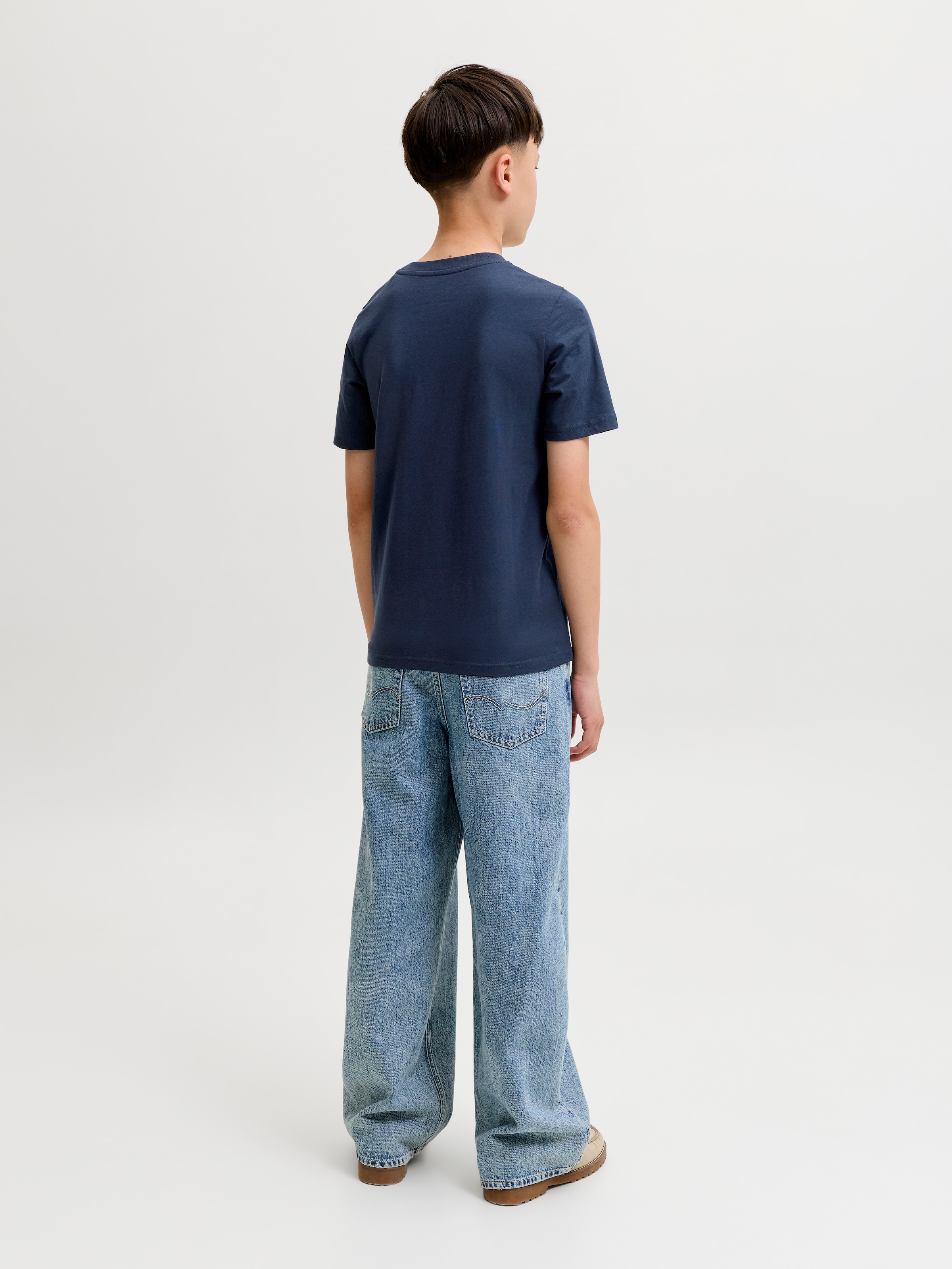 Jack & Jones Junior Rundhalsshirt »JJTOM TEE SS CREW NECK SN JNR« Baumwolle, regular fit