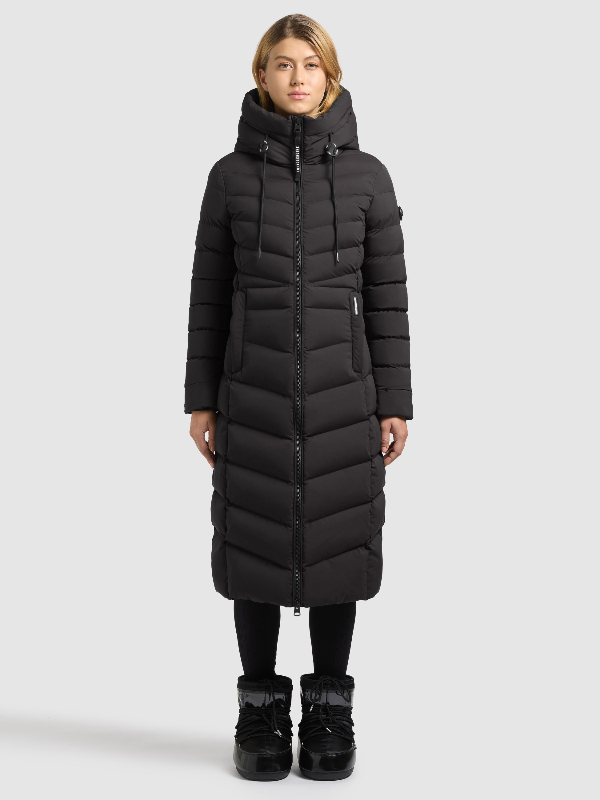 khujo Manteau matelassé »INGRAM6« avec couture viennoise, fermeture éclair à deux sens