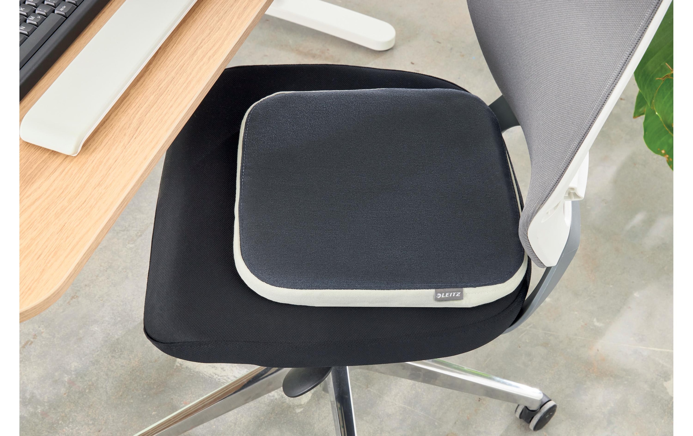 LEITZ Coussin d'équilibre »Ergo Active mit Stoffbezug«