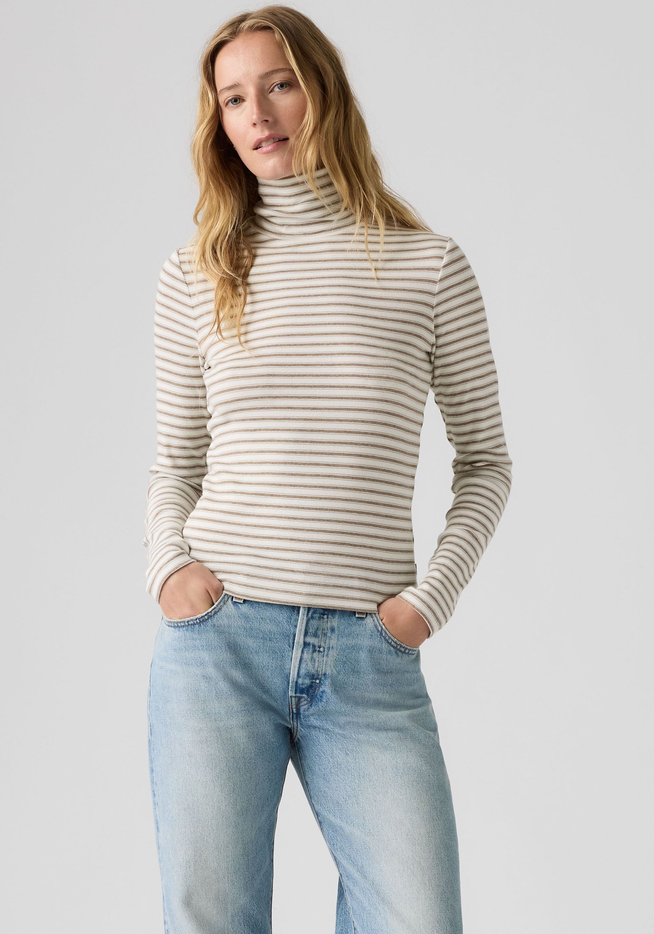 Levi's® T-shirt à col roulé »HAYES LS LAYERING TURTLENECK« Col roulé haut fermé