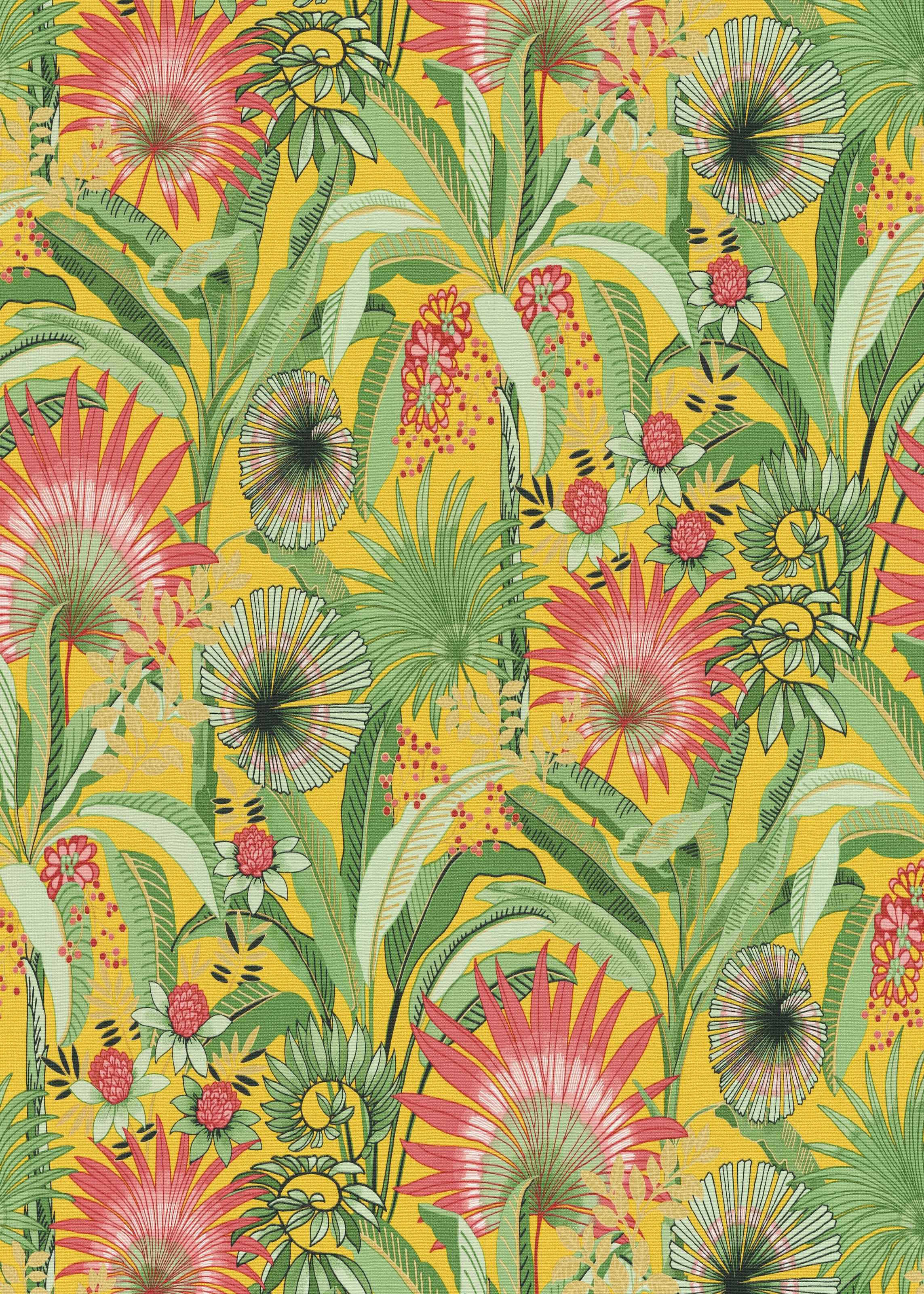 Erismann Papier peint intissé »Vliestapete Flower Power« gaufrée sans phtalates