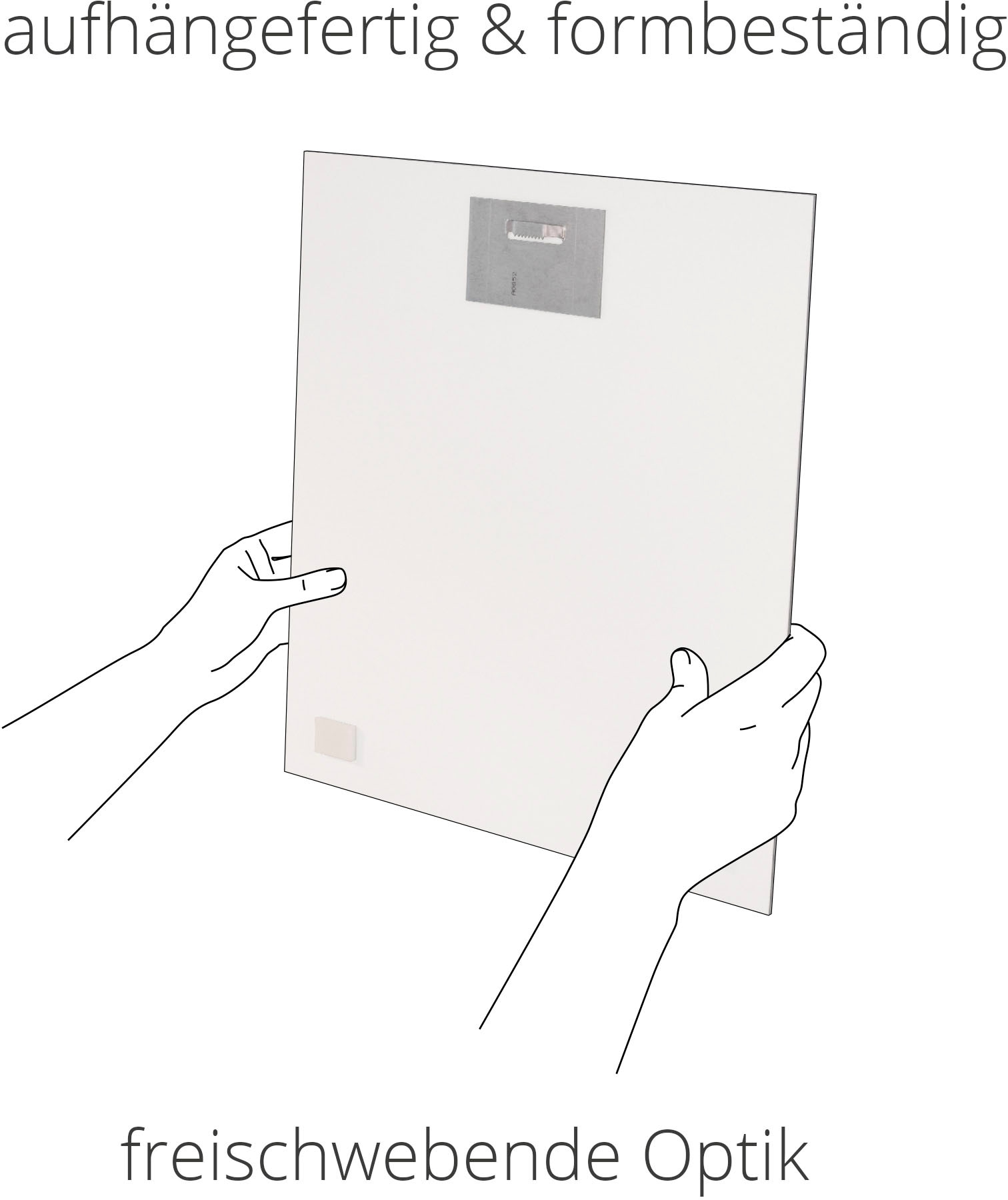 Artland »Quadrate - abstrakt 1« Muster 1 Stk. tlg. als Alubild, Leinwandbild in verschied. Grössen