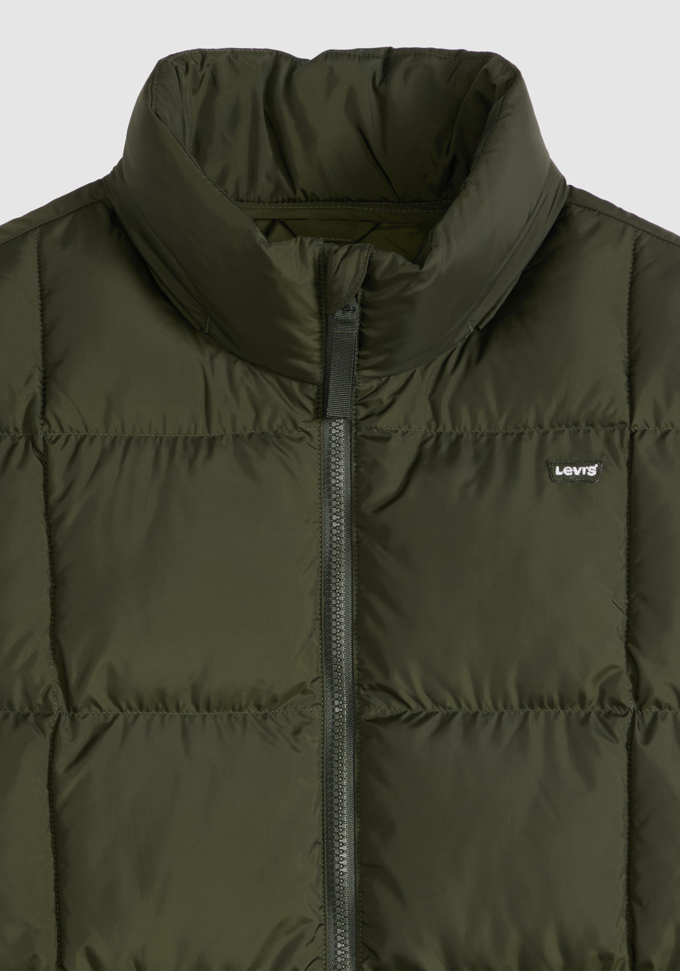 Levi's® Gilet matelassé »PIEDMONT VEST« col montant haut, fermeture éclair intégrale
