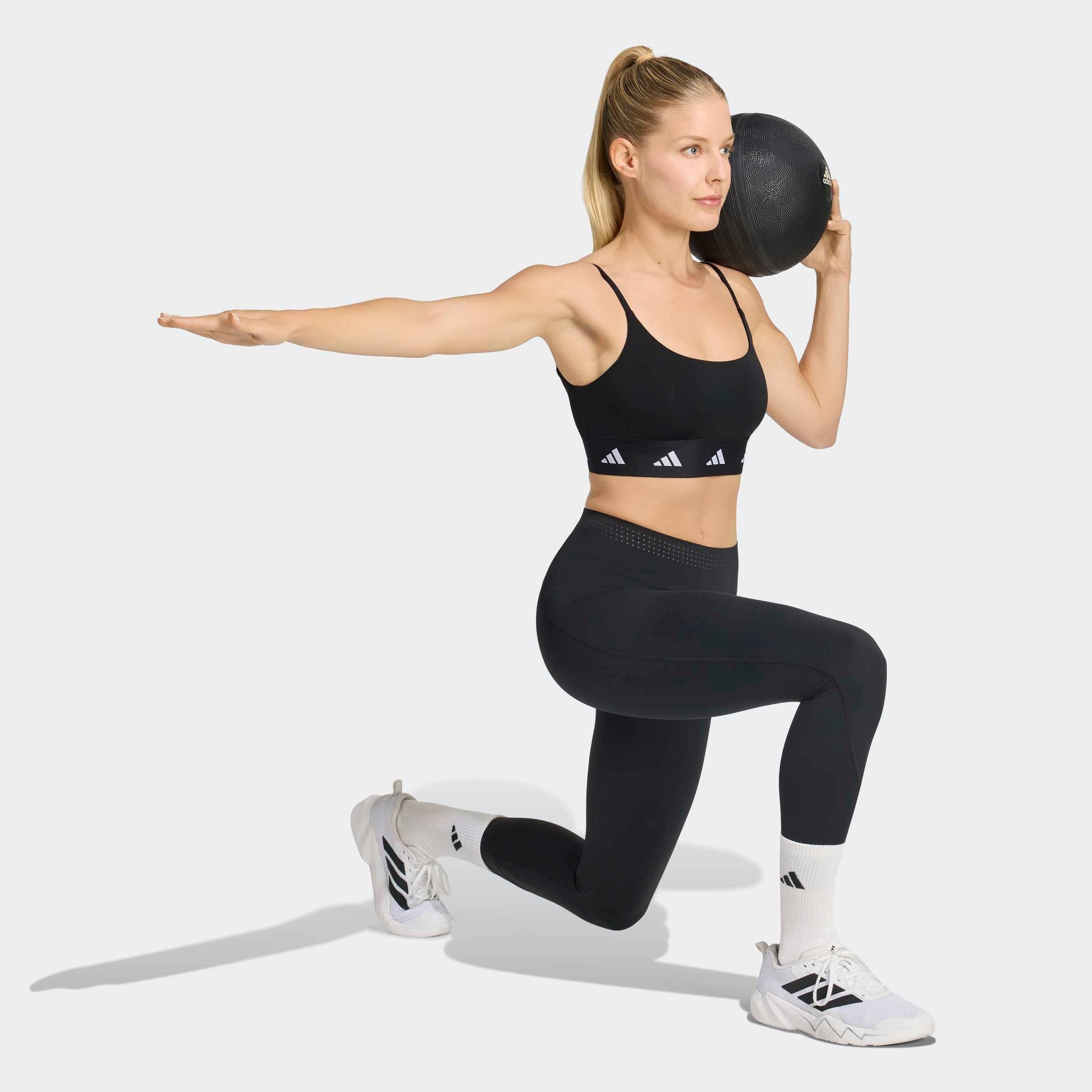 adidas Performance Soutien-gorge de sport »LOGO LS BRA«