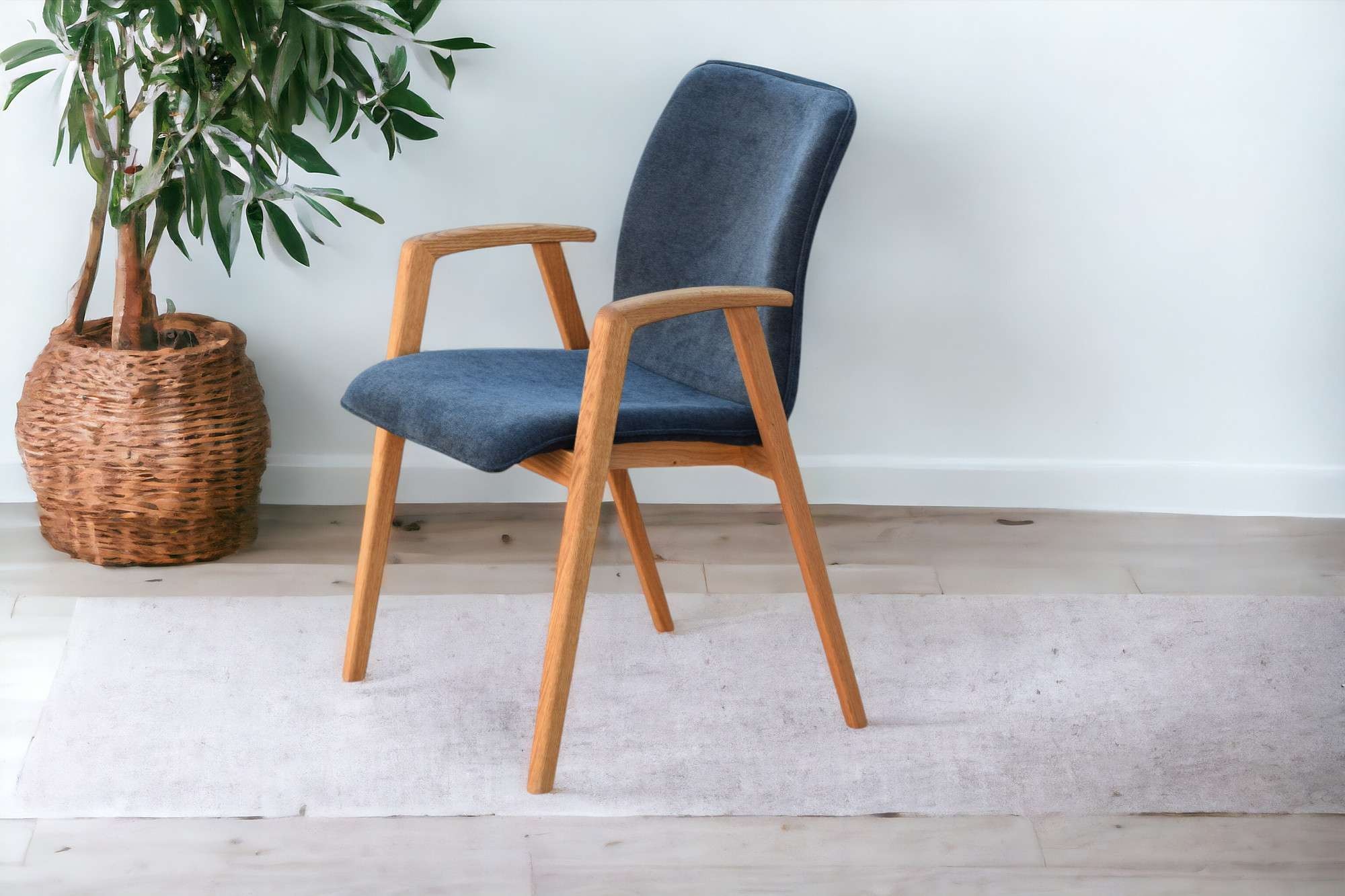 GOODproduct Armlehnstuhl »Loreen Esszimmerstuhl, Polsterstuhl, Designstuhl« (Set) 2 Stk.mit Massivgestell, hochwertig gearbeitet, Armlehnen, stilvoll, bequem