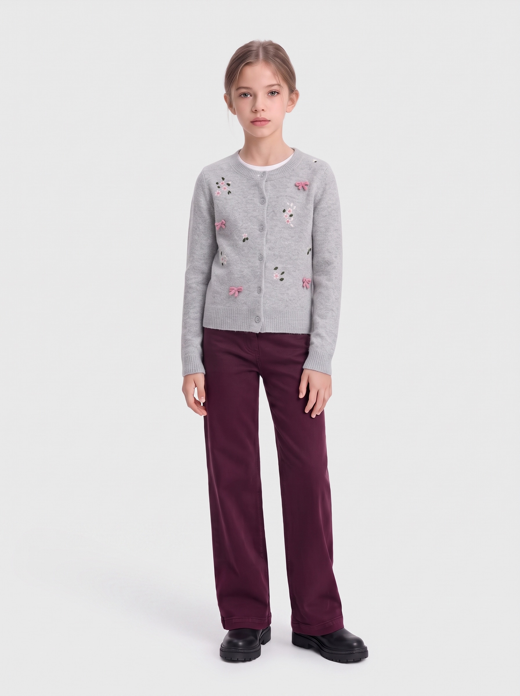 KIDS ONLY Strickjacke »KOGDORA DETAIL LS O-NECK CARDIGAN KNT« Kunstfaser,