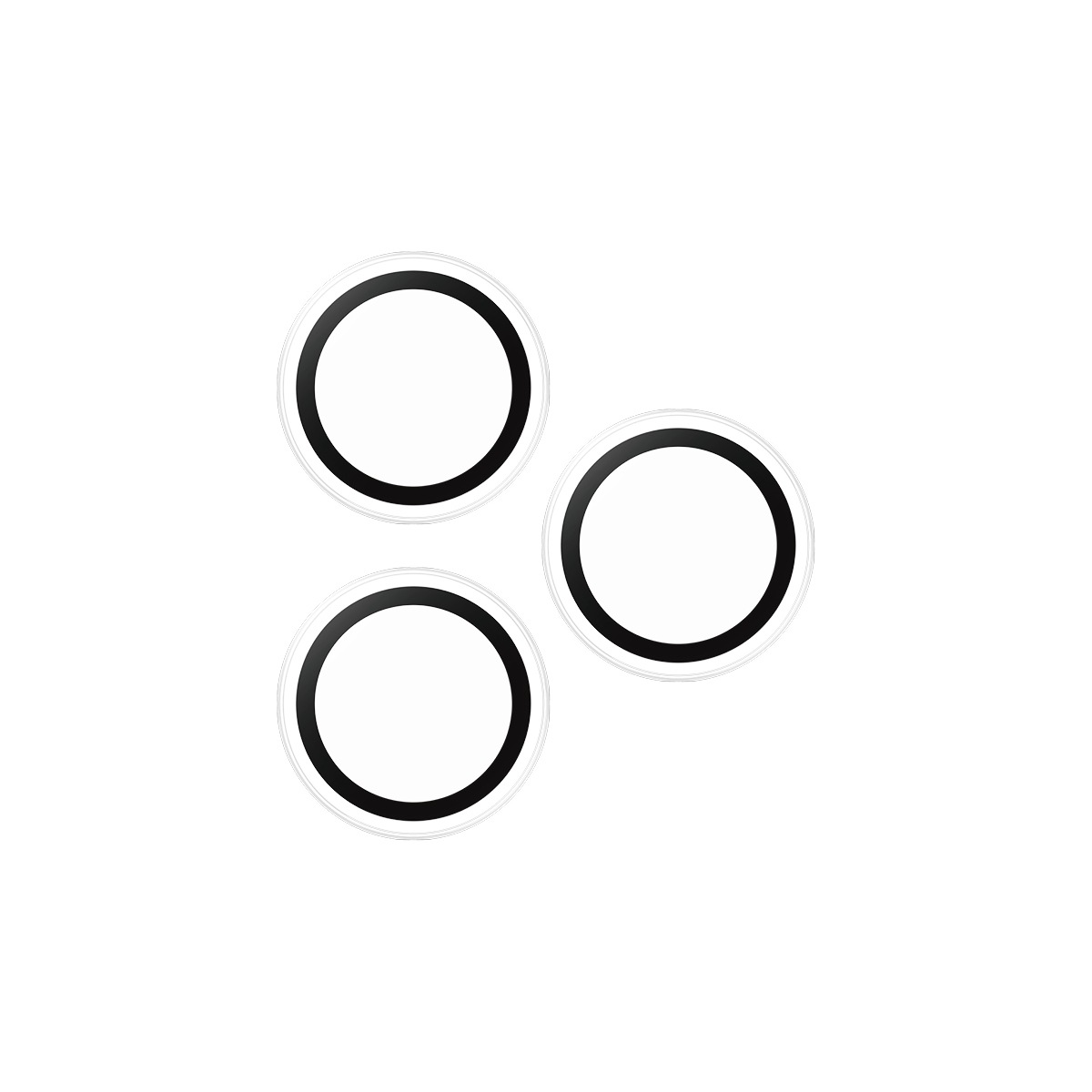 PanzerGlass Verre de protection pour appareil photo »Hoops Camera Lens Protection« für Apple iPhone 16 Pro;Apple iPhone 16 Pro Max 3 cuis tlg. Lens Cover, Schutzfolie, Schutzglas, kratz- & stossfest