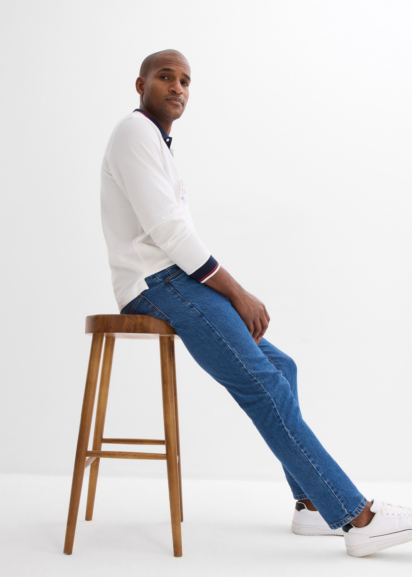 bonprix Jeans droit 5-Pocket Form, straight leg