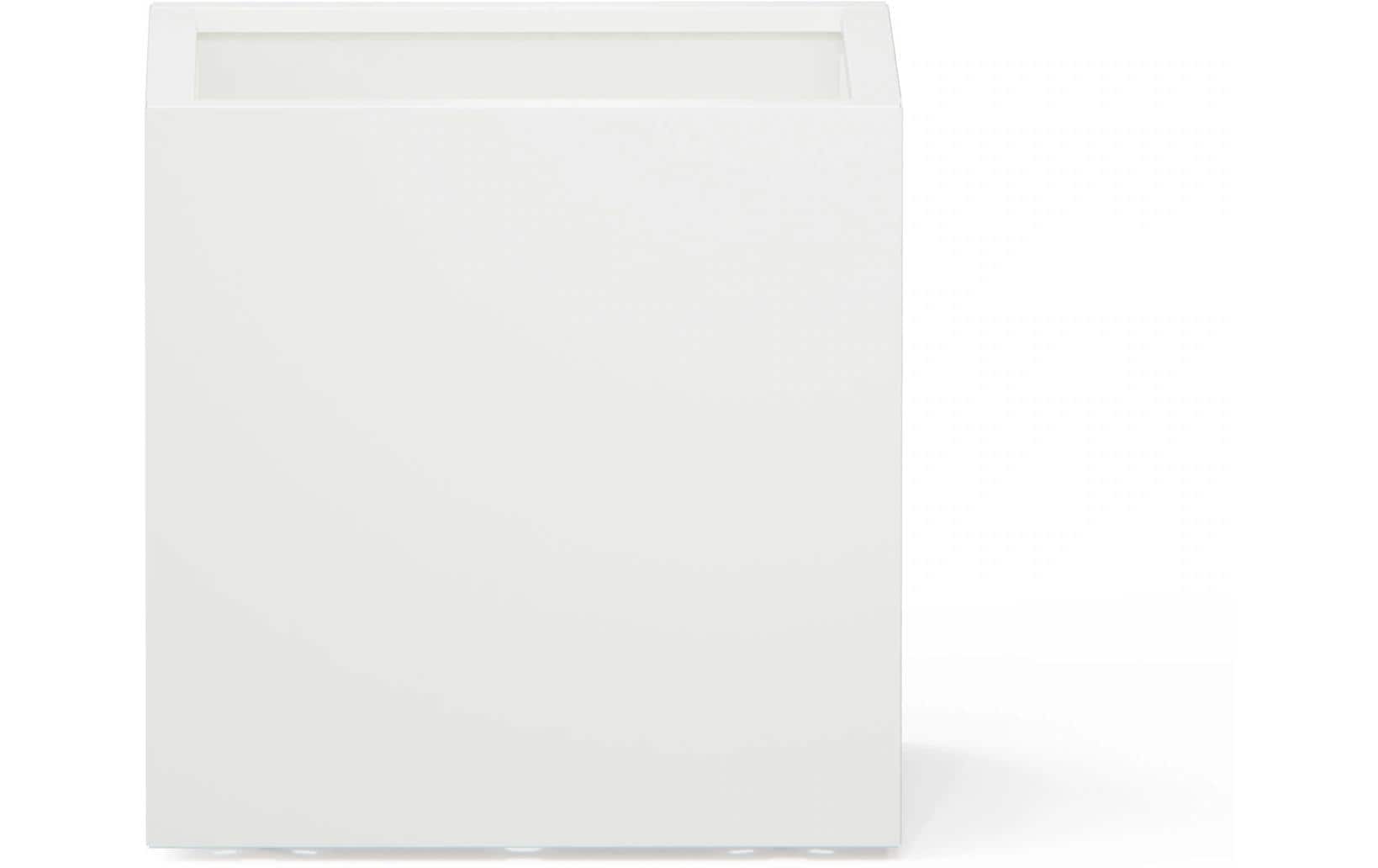 Herstera Garden Bac à plantes »Cube 60 cm Moon White«