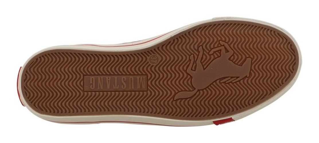 Mustang Shoes Sneakers »Winona«  bottines à lacets, baskets montantes avec broderie florale