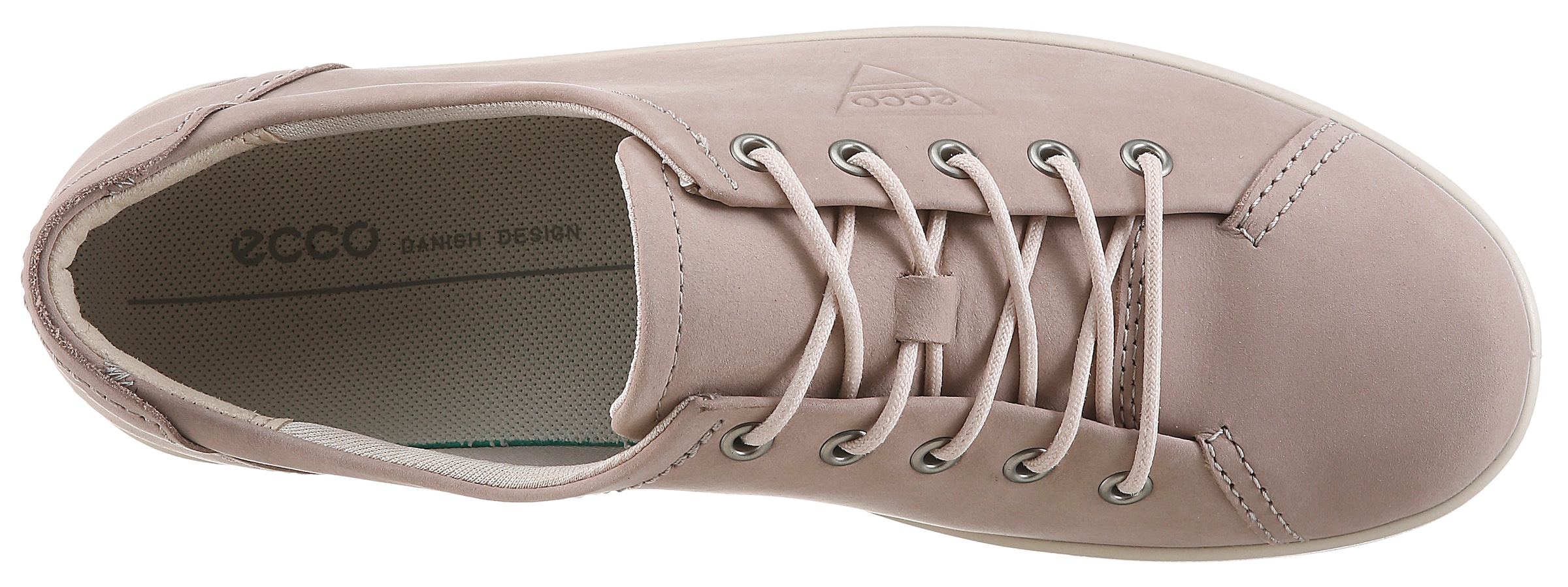 Ecco Chaussure à lacets »Ecco Soft 2.0«  , chaussure de loisirs, chaussure basse, chaussure à lacets avec logo discret embossé