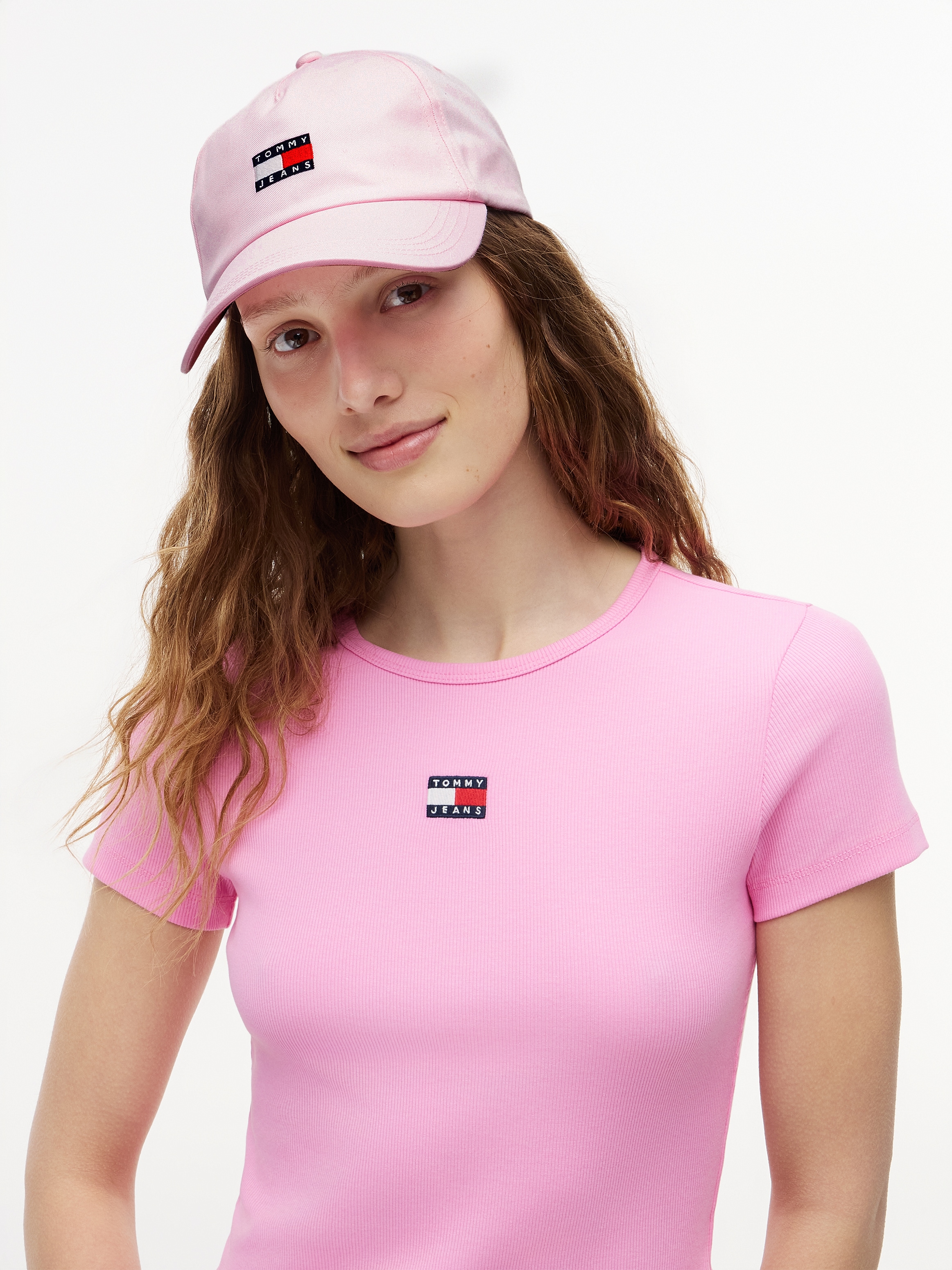 Tommy Jeans Casquette de baseball »TJW HERITAGE CORE 5 PANEL CAP« gaufrage logo, fermeture à clip UNISEX