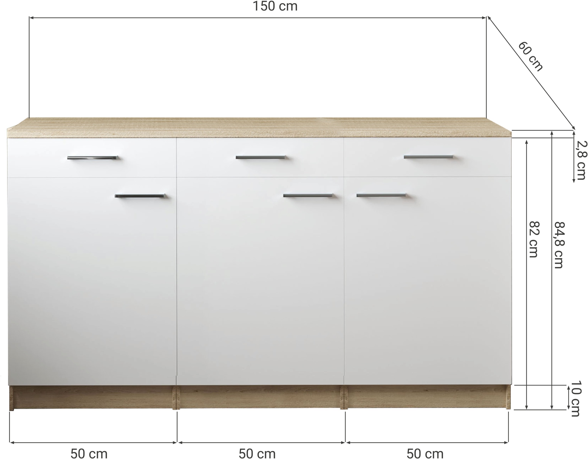 RESPEKTA Set d'armoires multi-usages »Merle«