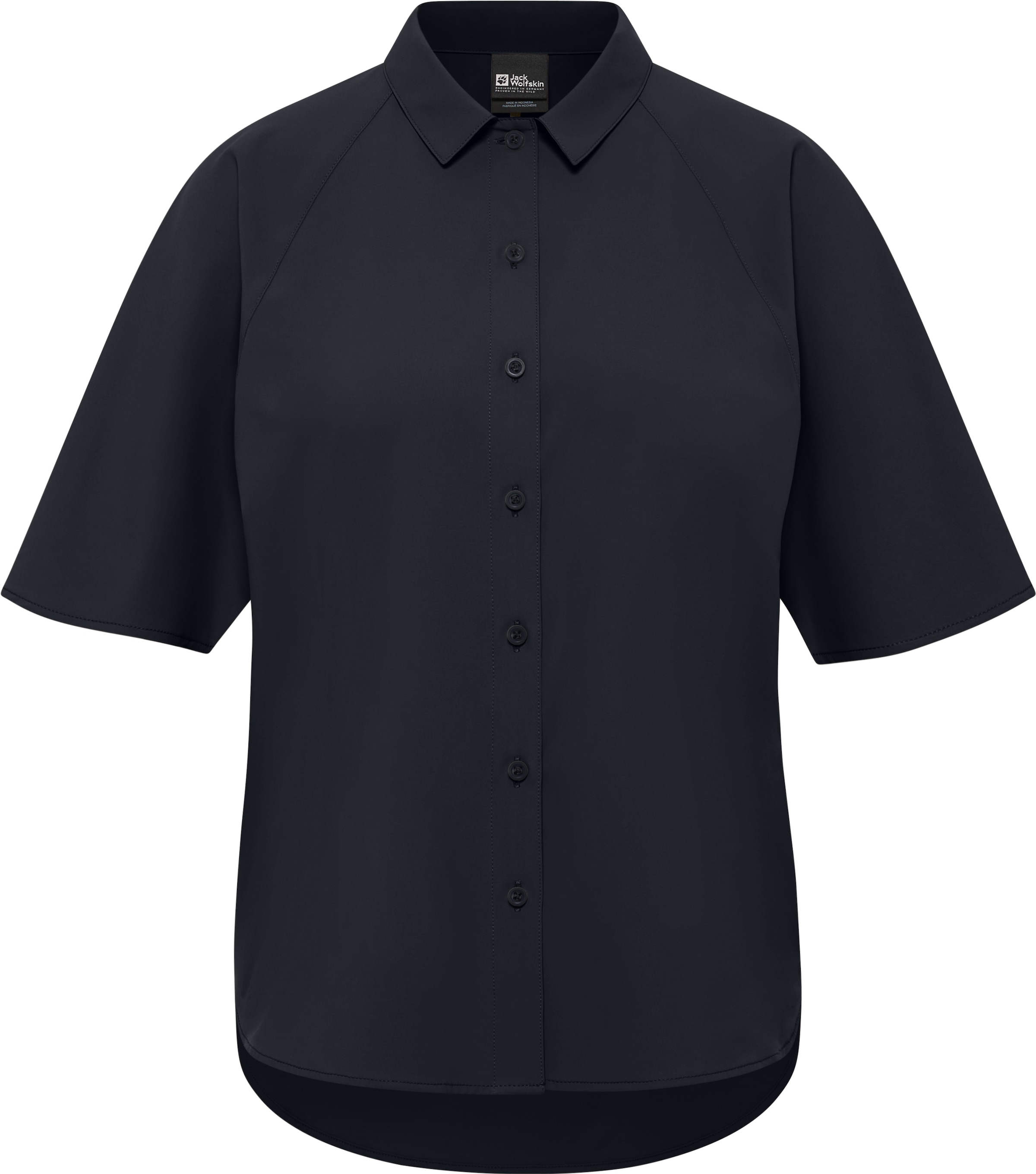 Jack Wolfskin Kurzarmhemd »SIERRA QUEST SS SHIRT W« Atmungsaktiv, Windabweisend, Stretchkomfort