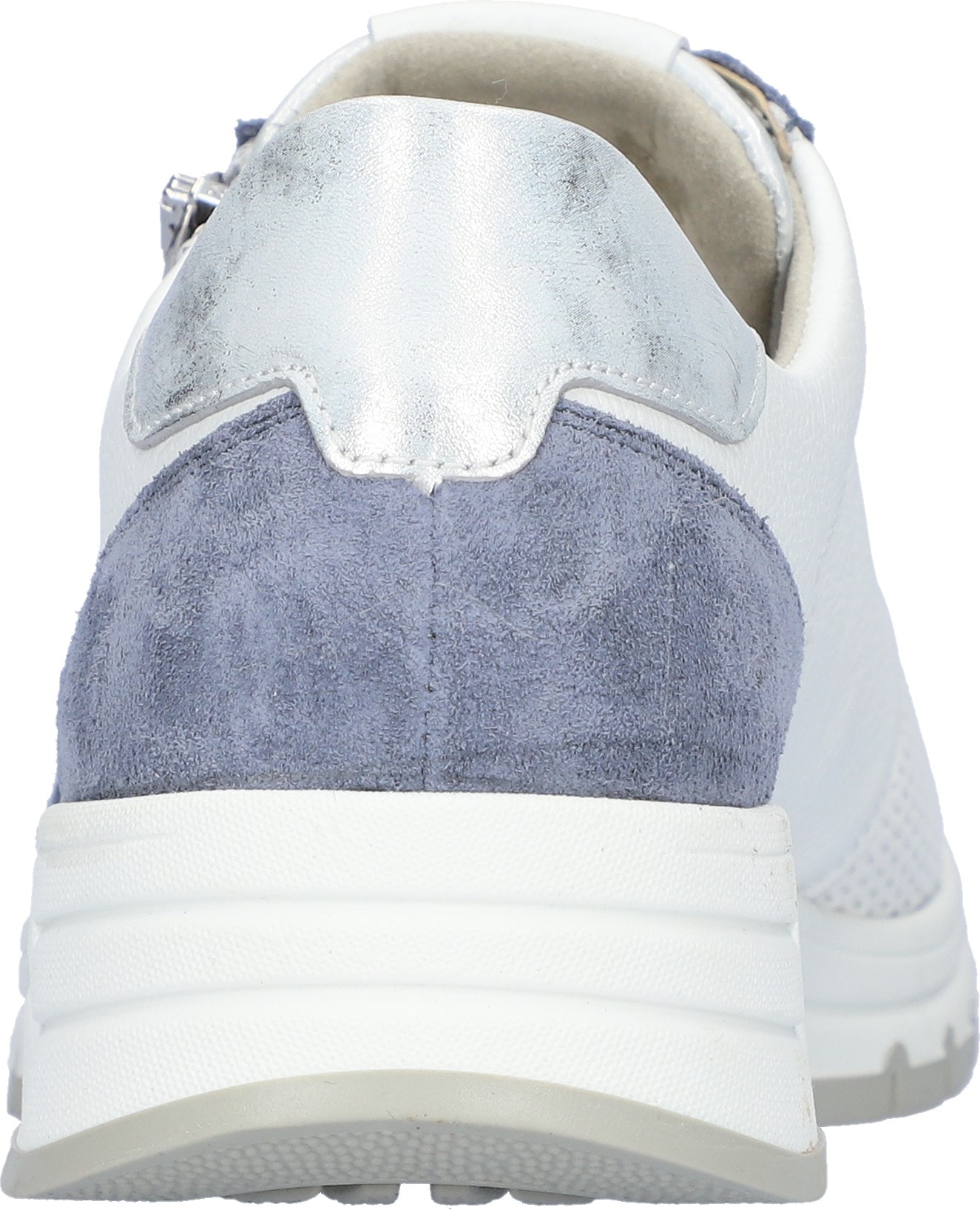 Waldläufer Keilsneaker  Schnürschuh, Halbschuh, Freizeitschuh mit zusätzlichem Reissverschluss