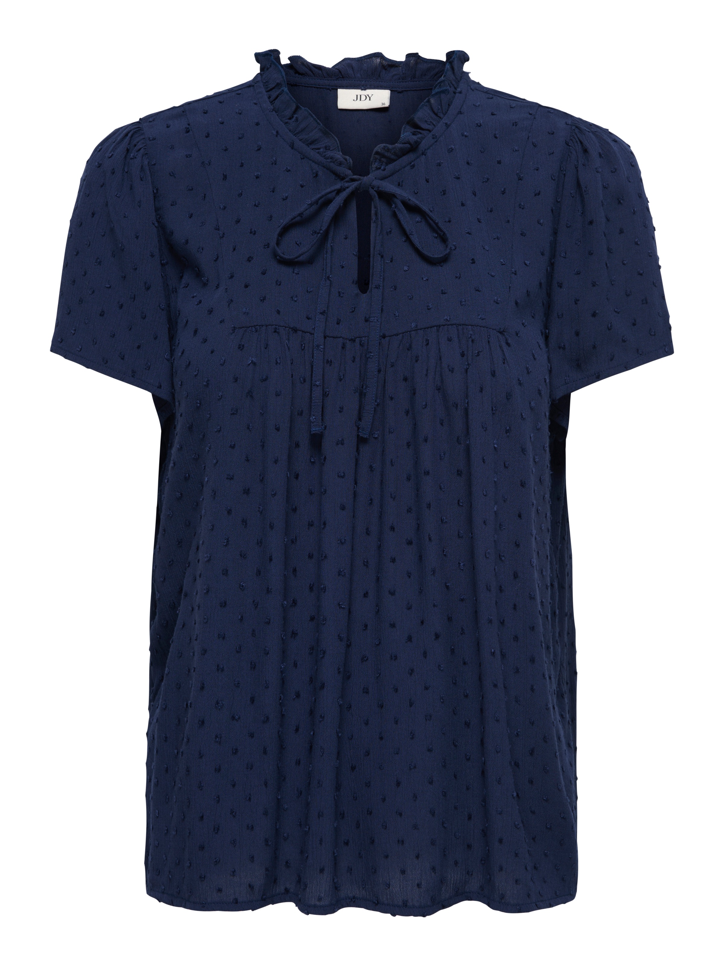 JDY Kurzarmbluse »JDYLIMA LIFE S/S TOP WVN NOOS«