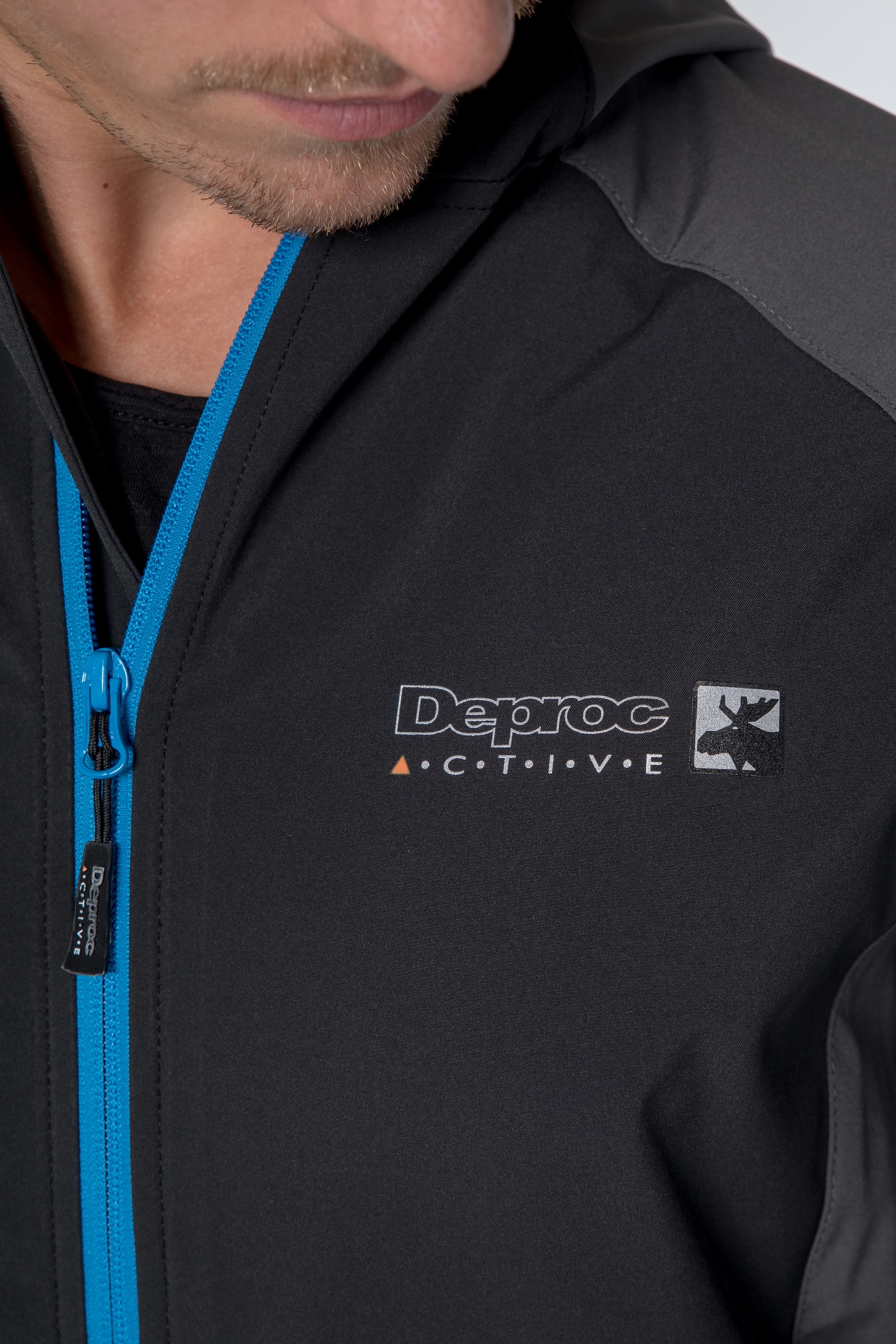 DEPROC Active Softshelljacke »XLight CAVELL Men« auch in Grossen Grössen erhältlich