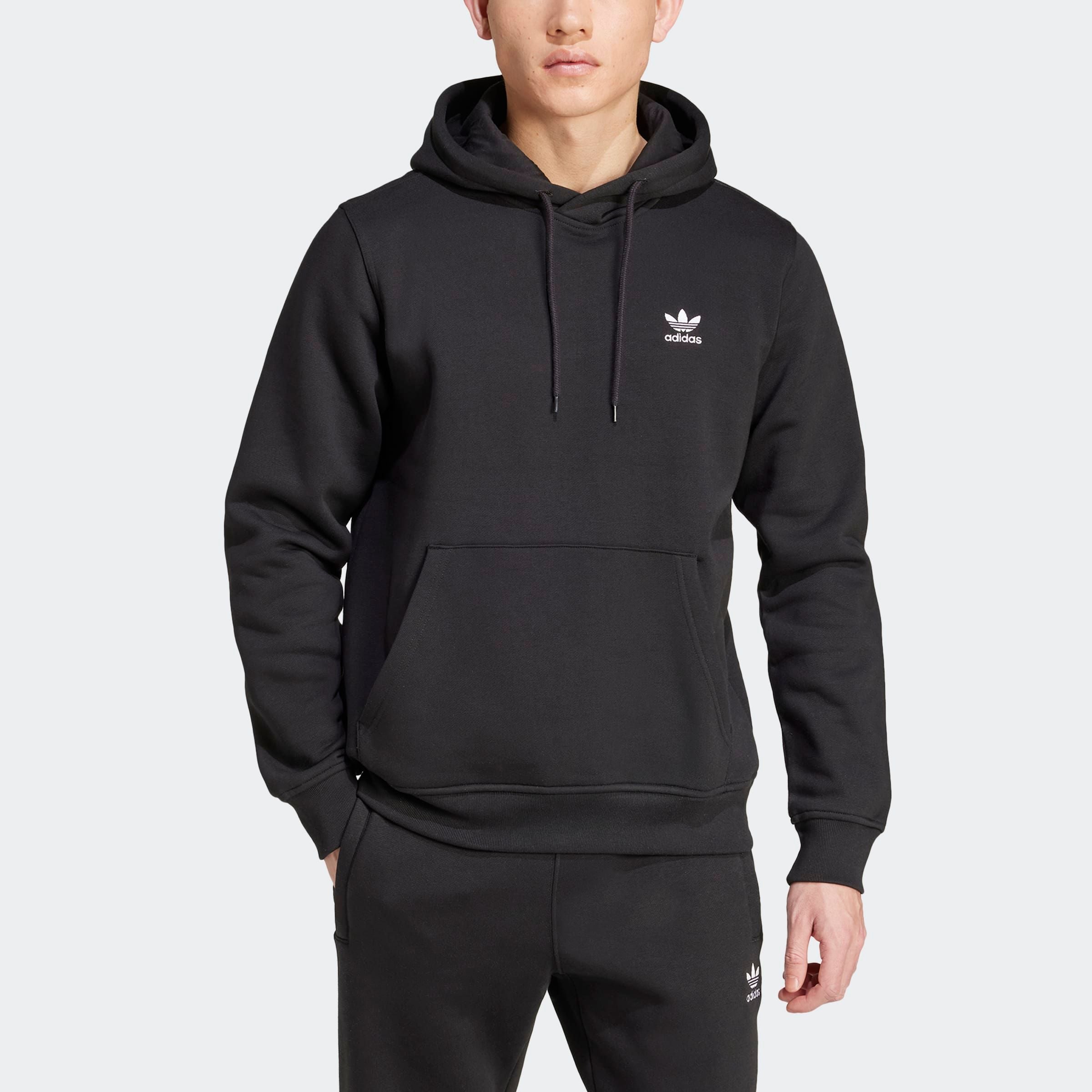 adidas Originals Kapuzensweatshirt »TREFOIL ESSENTIALS HOODIE«, Basic Hoodie, Kapuzenpullover mit Logo

