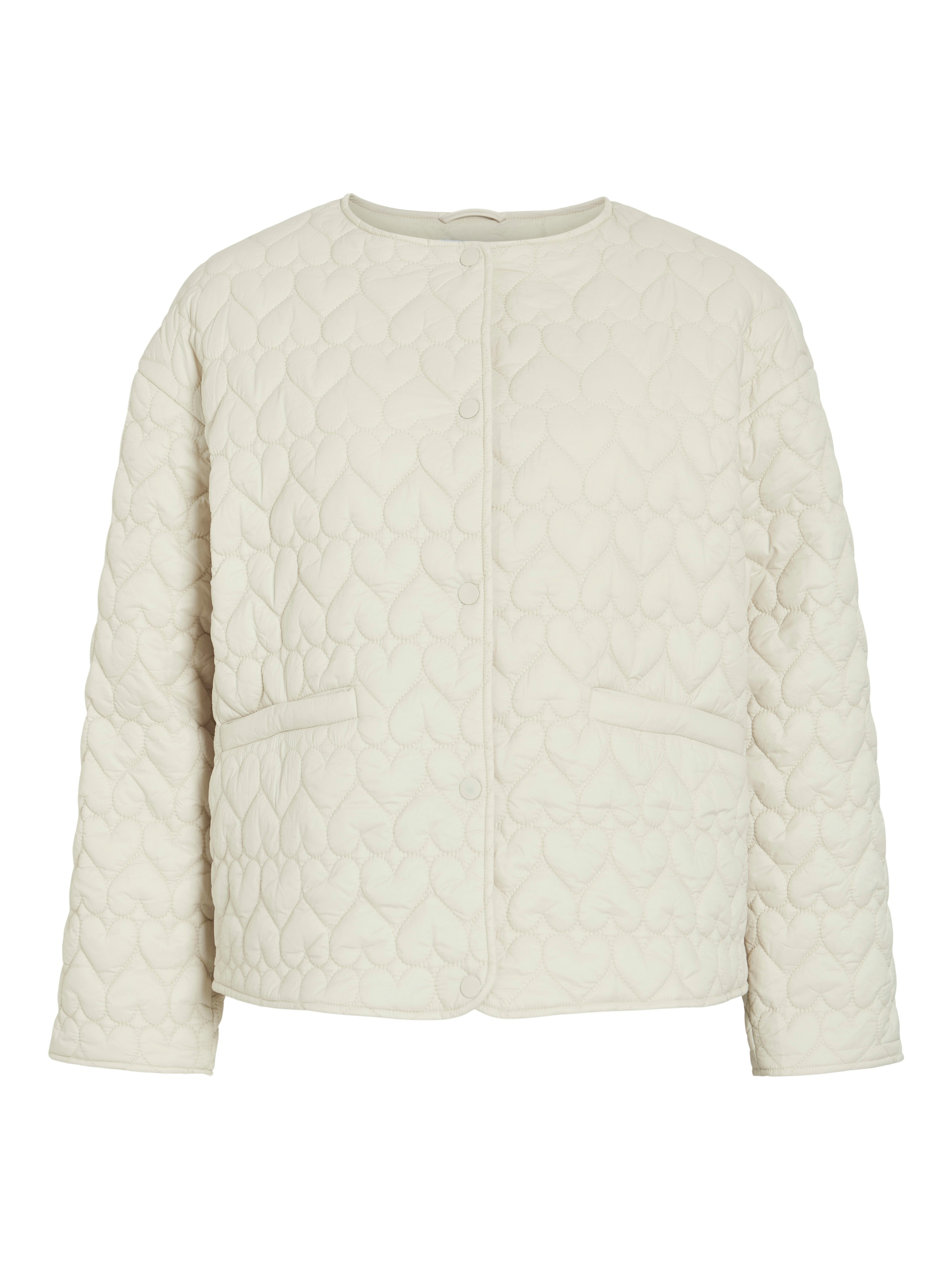 Vila Steppjacke »VISILLA L/S QUILTED JACKET« ohne Kapuze