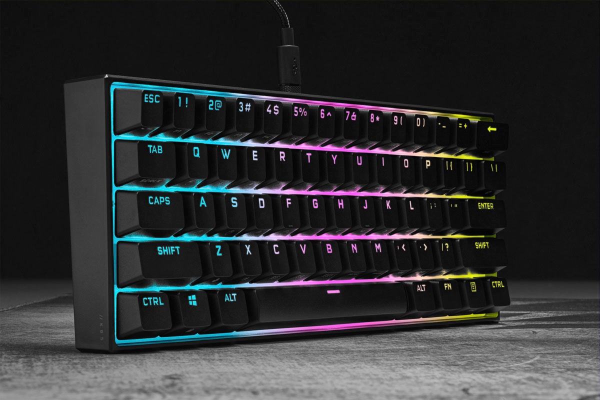 Corsair Gaming-Tastatur »K65 Mini MX Speed« (Fn-Tasten | Gaming-Modus)