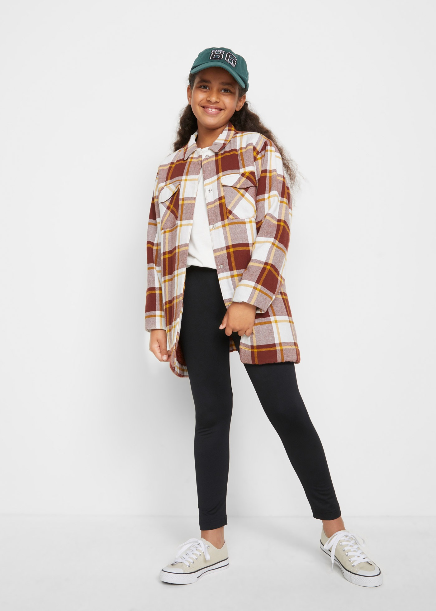 bonprix Leggings thermiques  mit angerauter Innenseite, bequeme Passform, unifarbene Optik