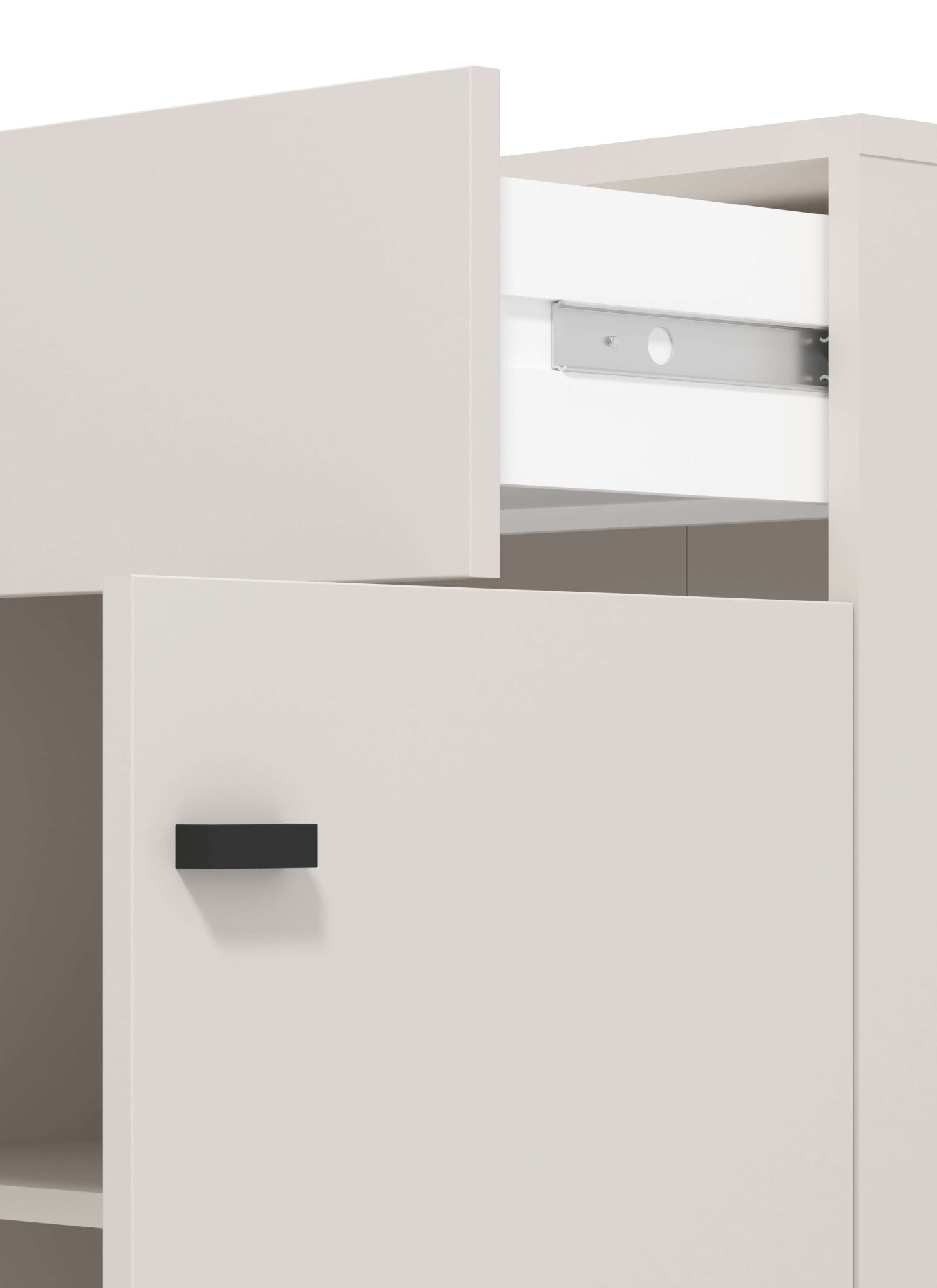 Home affaire Commode à chaussures »Rathlin Schuhschrank, Schuhregal, für ca. 9 Paar Schuhe« zwei Regale und eine Schublade, Gesamtbreite 77 cm