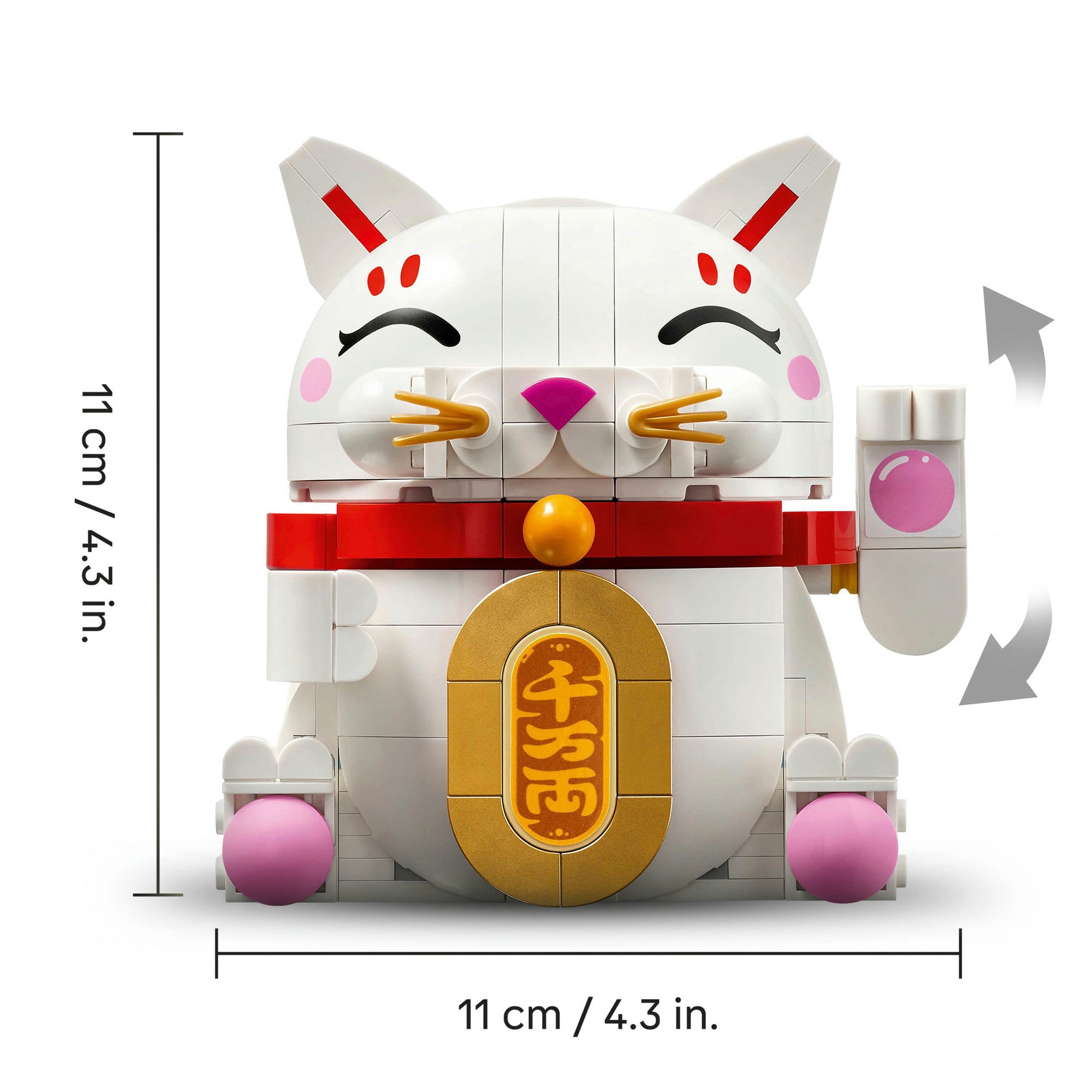 LEGO® Pions de construction »Glückskatze (40813), LEGO Iconic« Made in Europe
