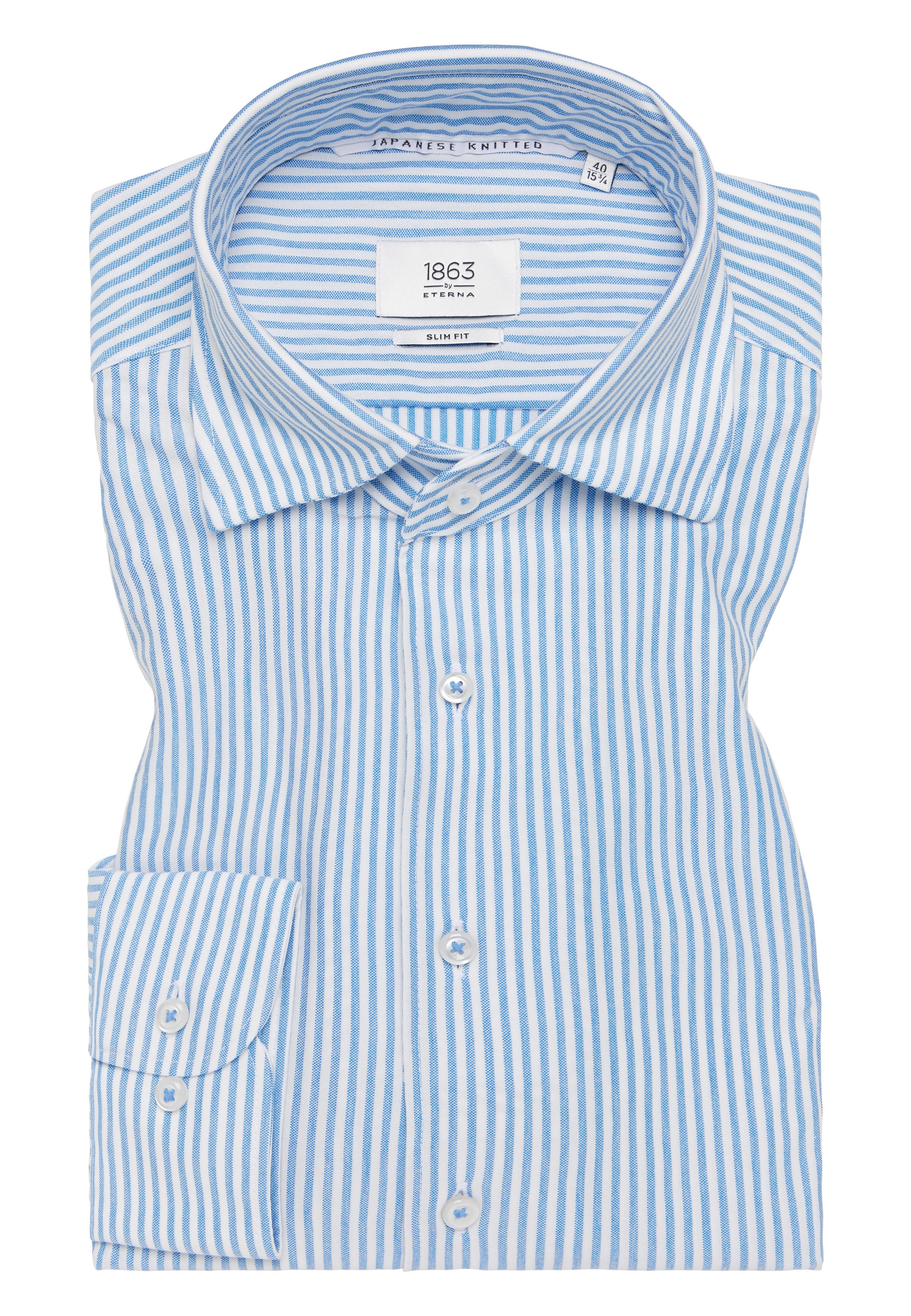 Eterna Langarmhemd »SLIM FIT« NON IRON (bügelfrei)