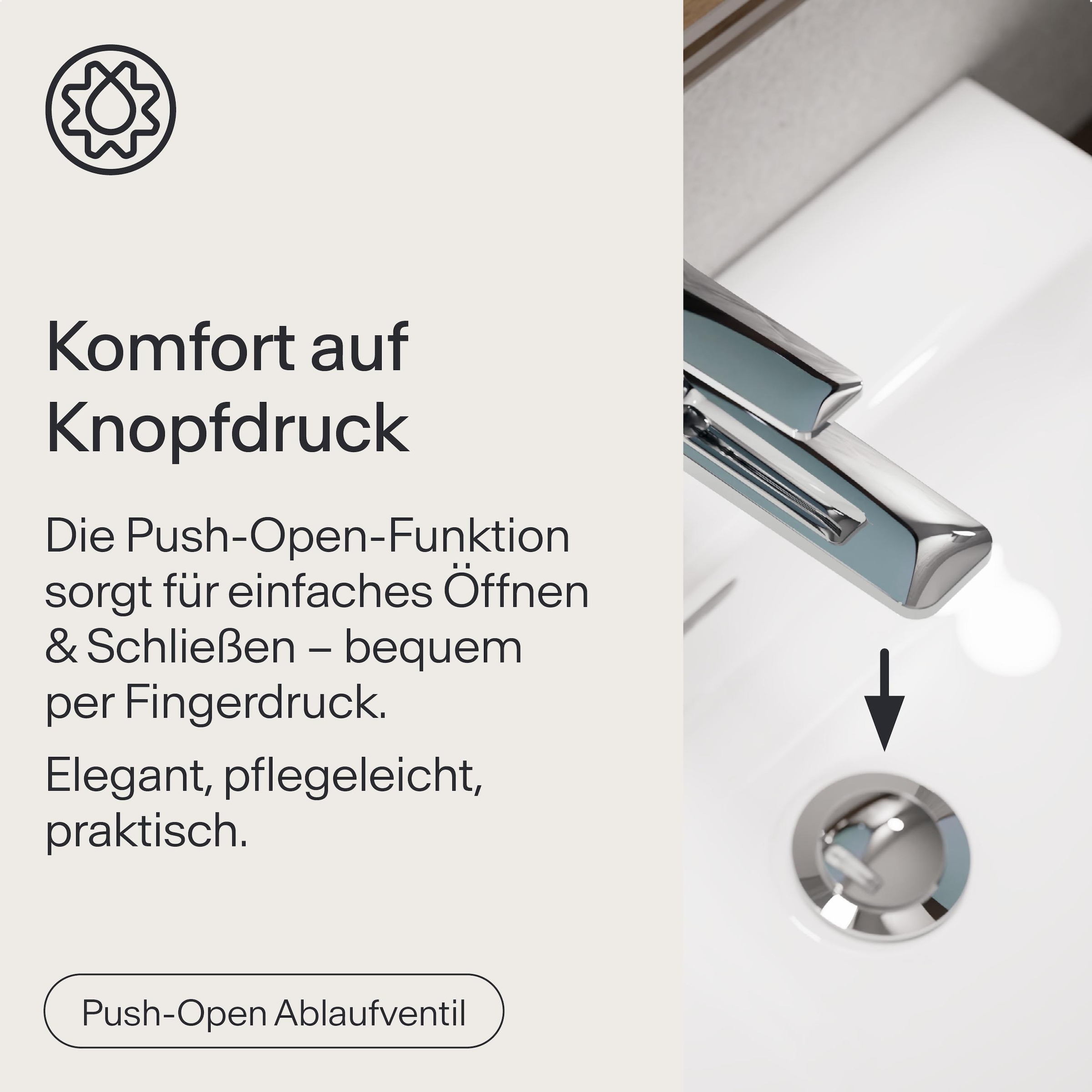WASSERWERK Robinet de lavabo »WT 12« incl. popup, économiseur d’eau